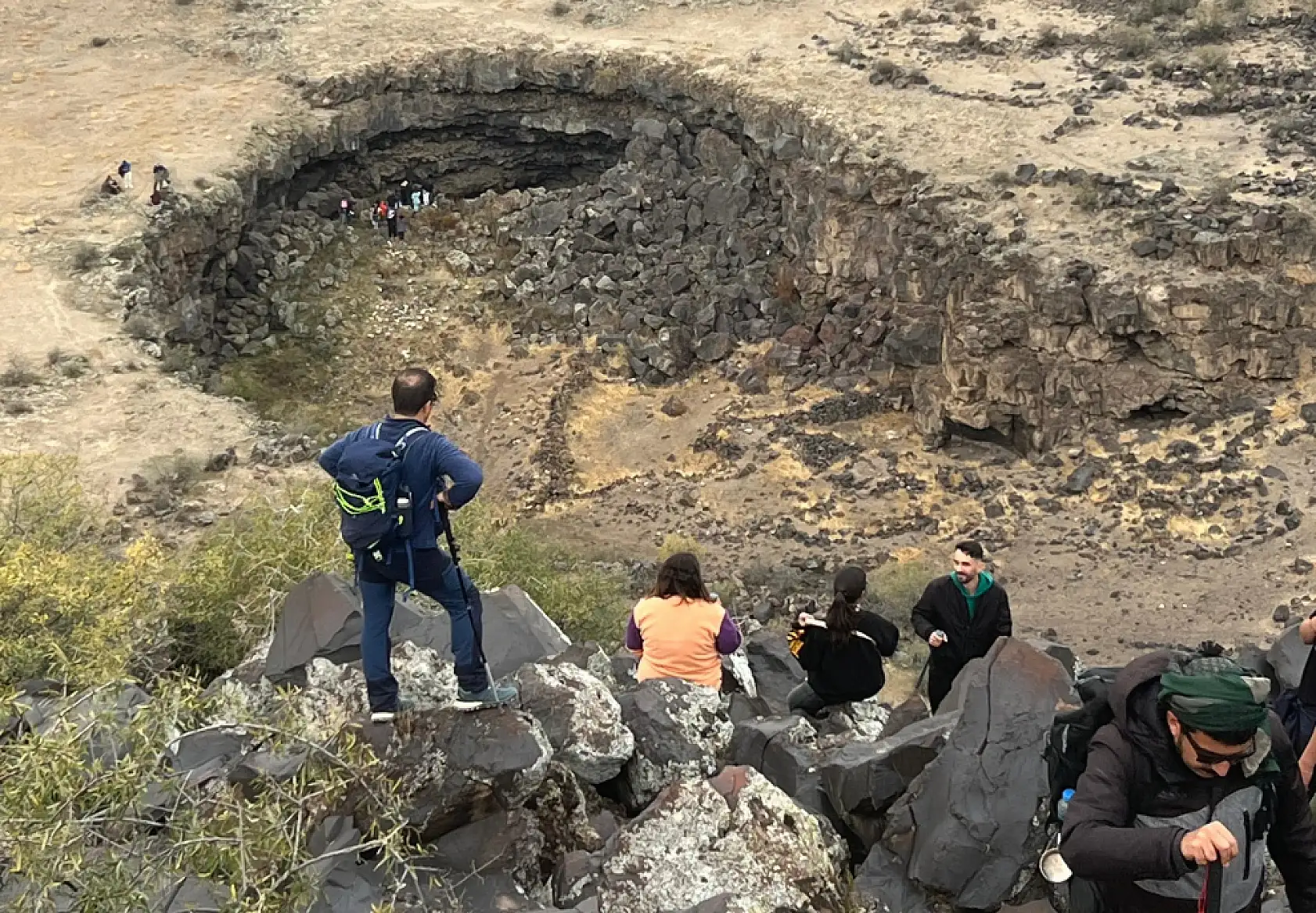 Ağrı'nın doğal mirası Buz Mağarası, sonbaharda da ilgi görüyor