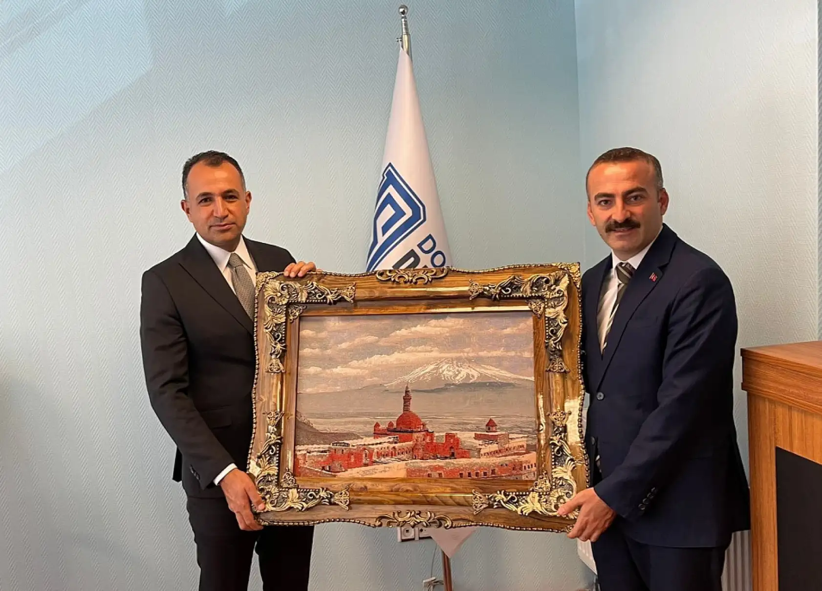 Denetimli serbestlik heyeti Doğubayazıt'ta yeni hizmet binasını inceledi
