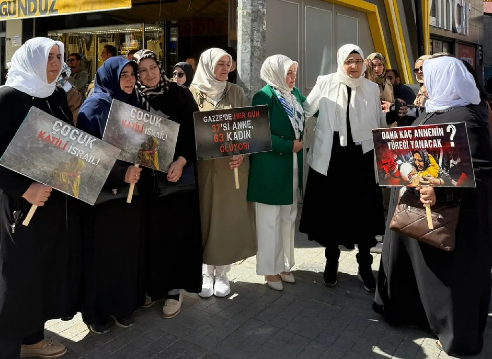 Gazze'nin çığlığı Ağrı'da yankılandı