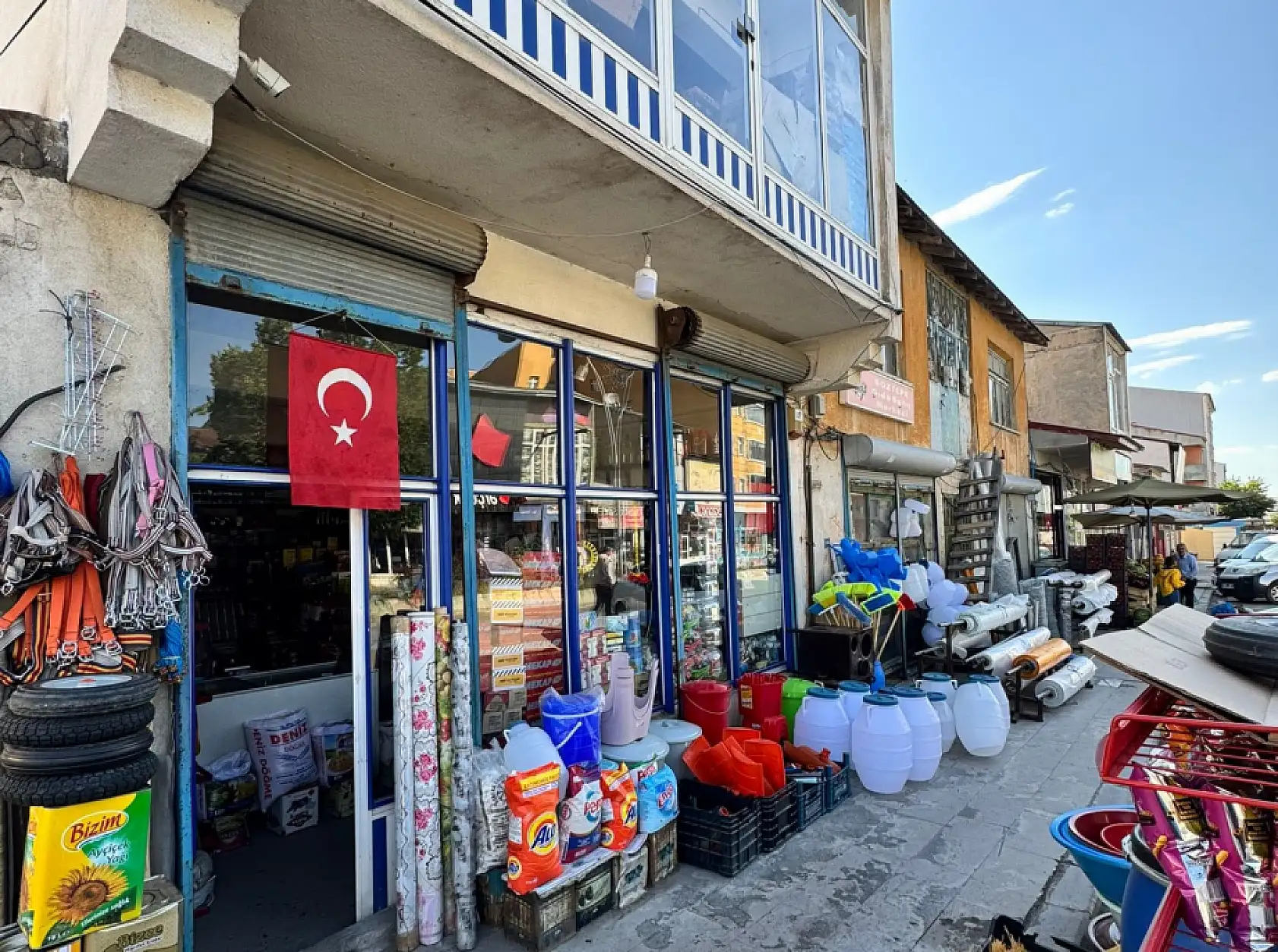 Bayrak çağrısına Taşlıçay'dan gönülden destek geldi