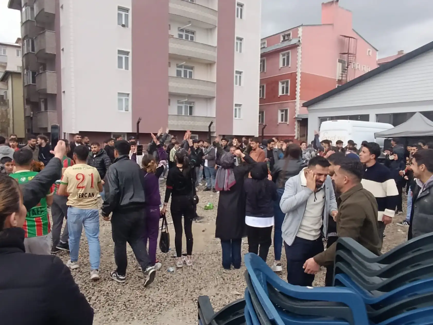 Amedspor sevinci Ağrı'yı bayram yerine çevirdi