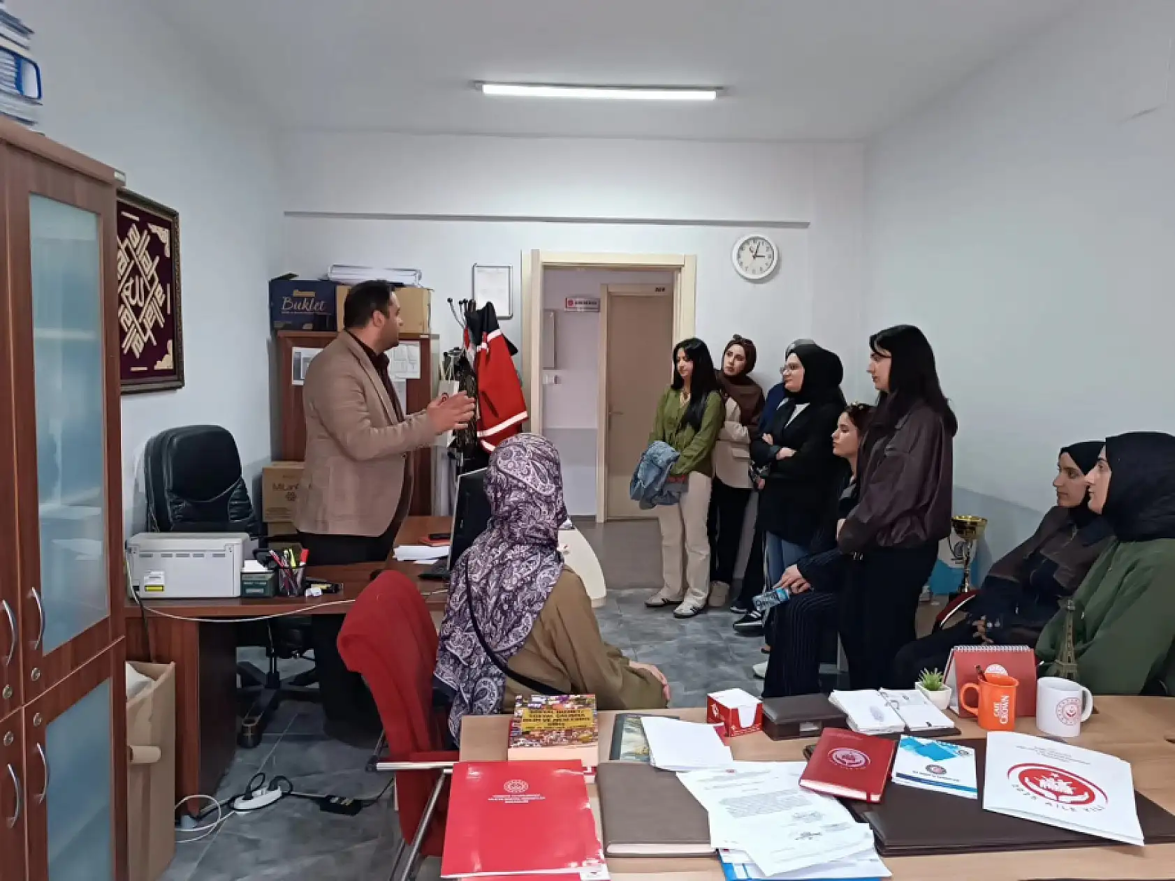 AİÇÜ'lü Sosyal Hizmet öğrencileri sahayı yerinde gördü