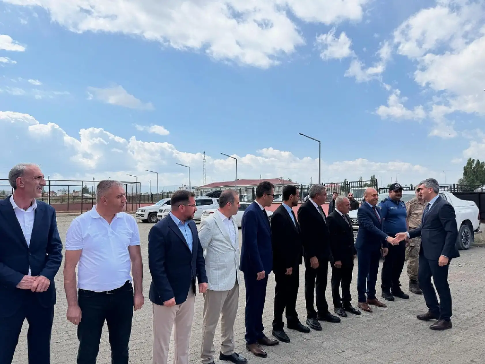 Diyadin'in yeni kaymakamı Korkusuz göreve başladı