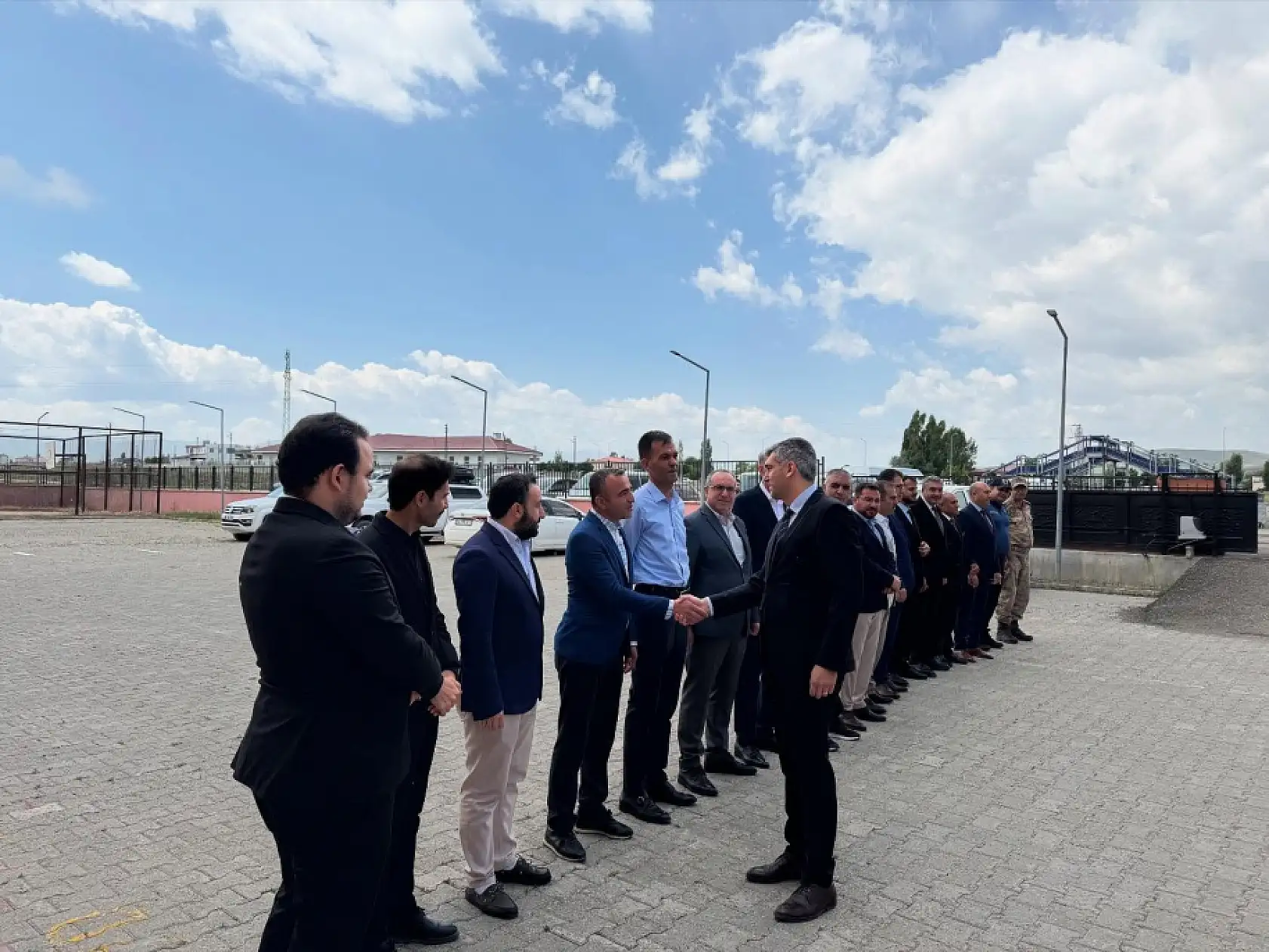 Diyadin'in yeni kaymakamı Korkusuz göreve başladı