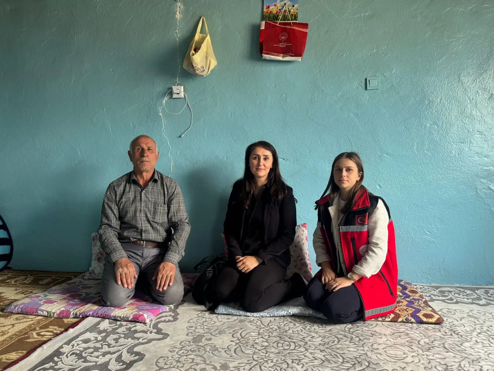 Aile ve Sosyal Hizmetler Müdürlüğü'nden şehit ailelerine ziyaret programı