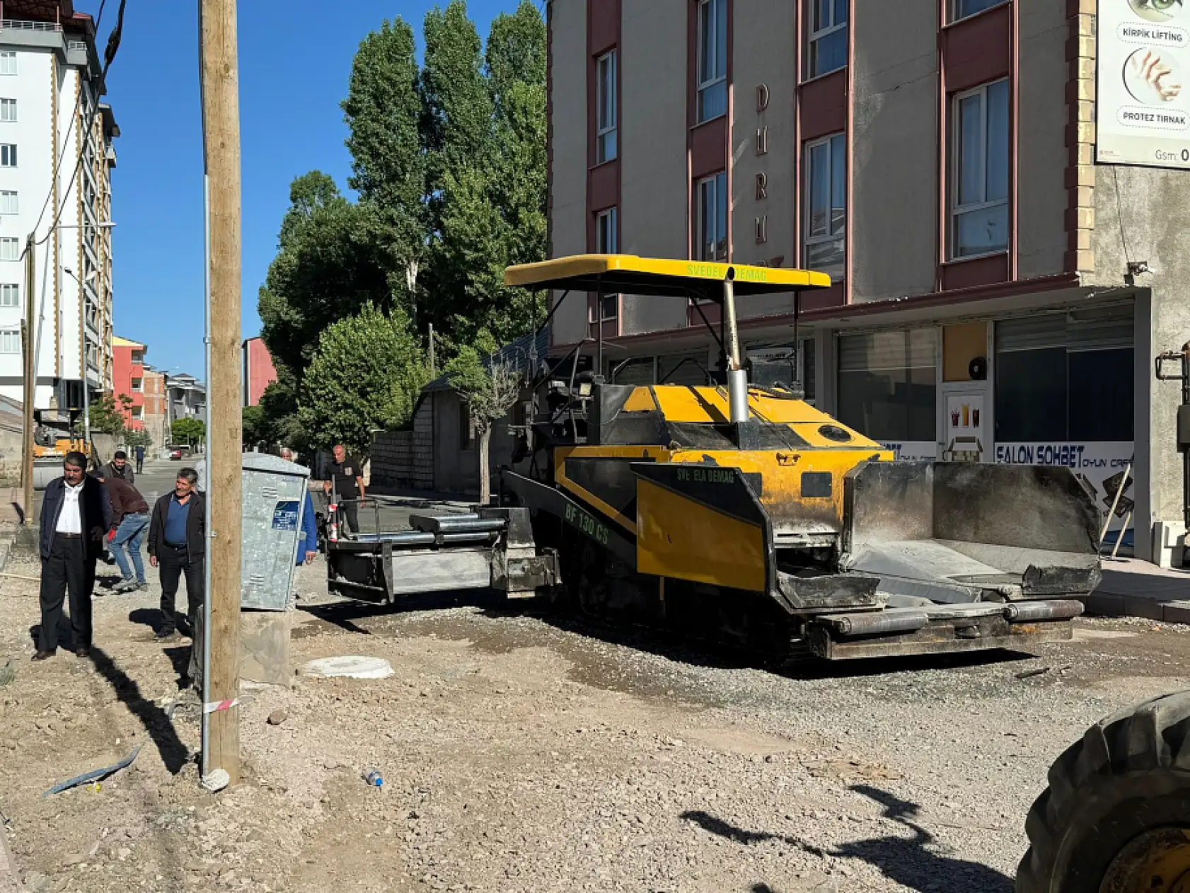Patnos'ta altyapı yatırımları mahalle mahalle ilerliyor