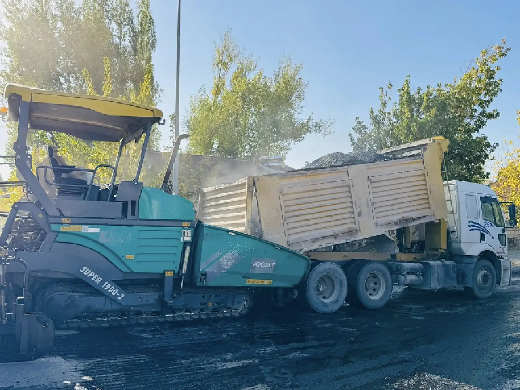 Patnos'ta yeni yol mesaisi başladı