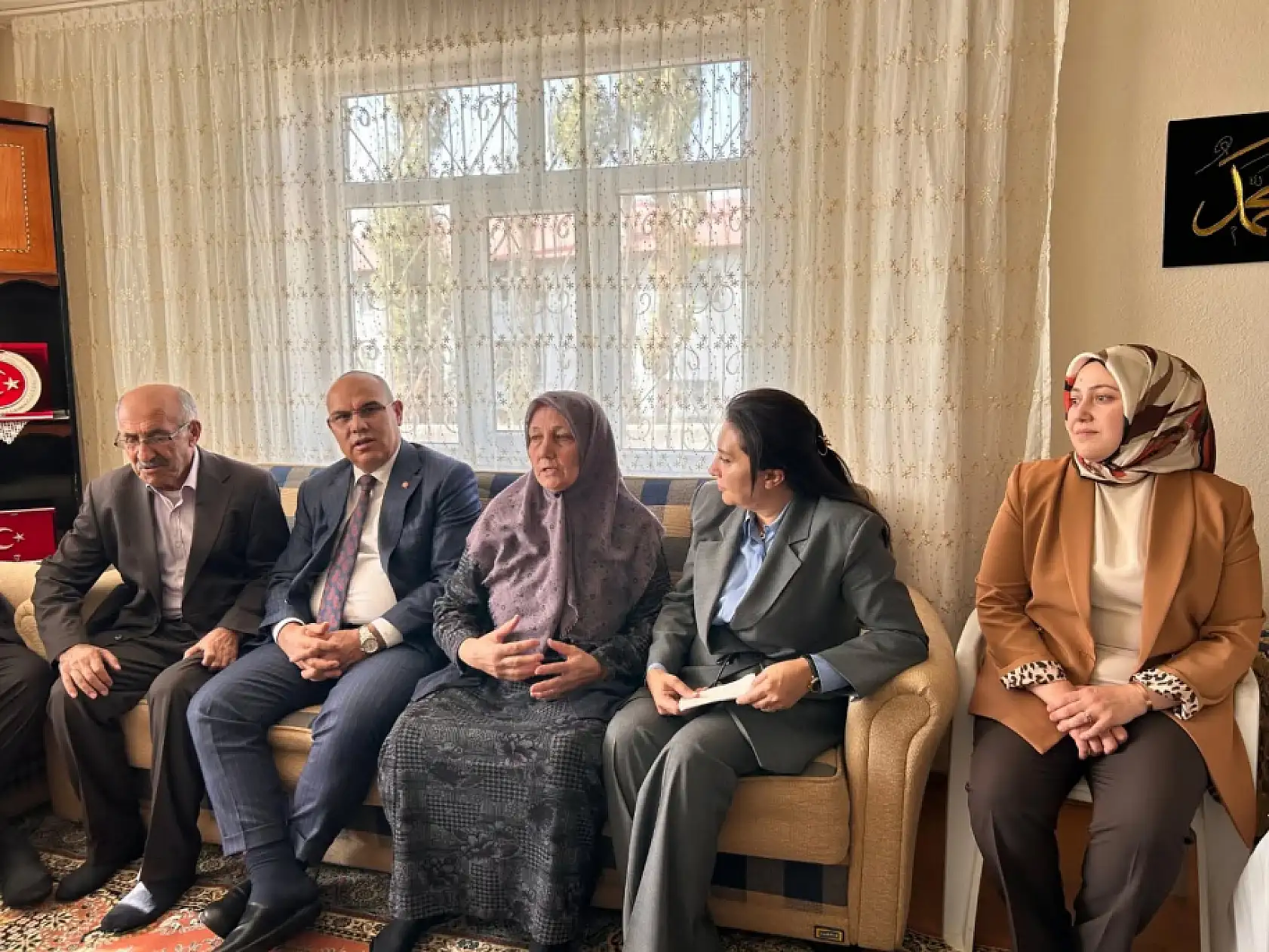 Cumhurbaşkanı Erdoğan'ın mektubu Patnoslu şehit ailesine teslim edildi
