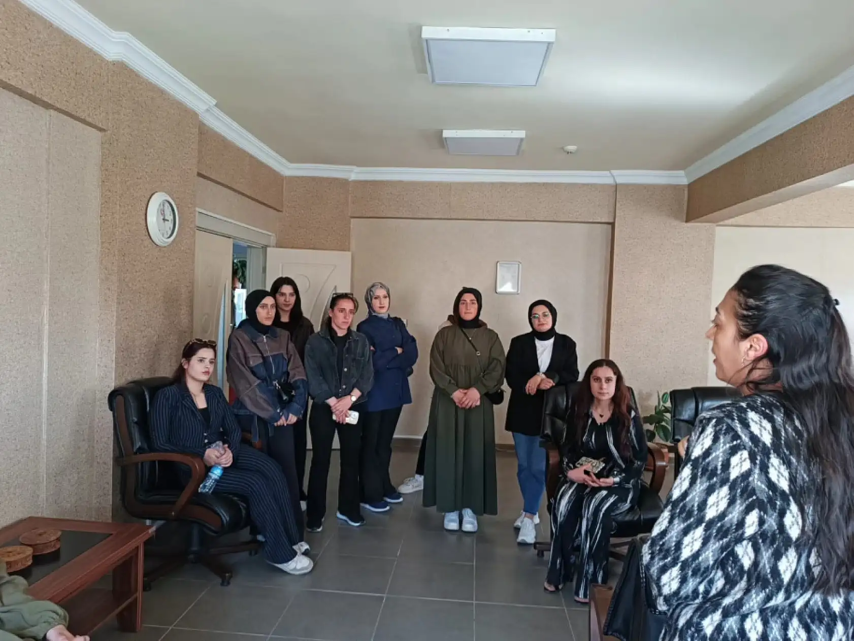 AİÇÜ'lü Sosyal Hizmet öğrencileri sahayı yerinde gördü