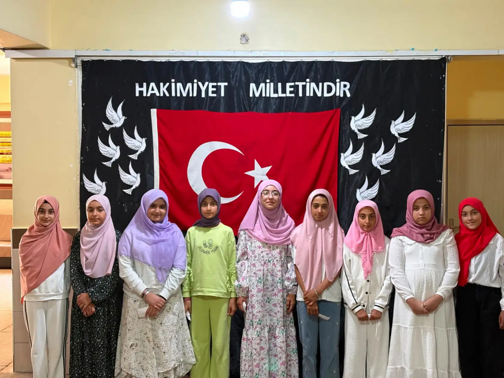 Doğubayazıt'ta ADEM öğrencileri 15 Temmuz ruhunu yaşattı