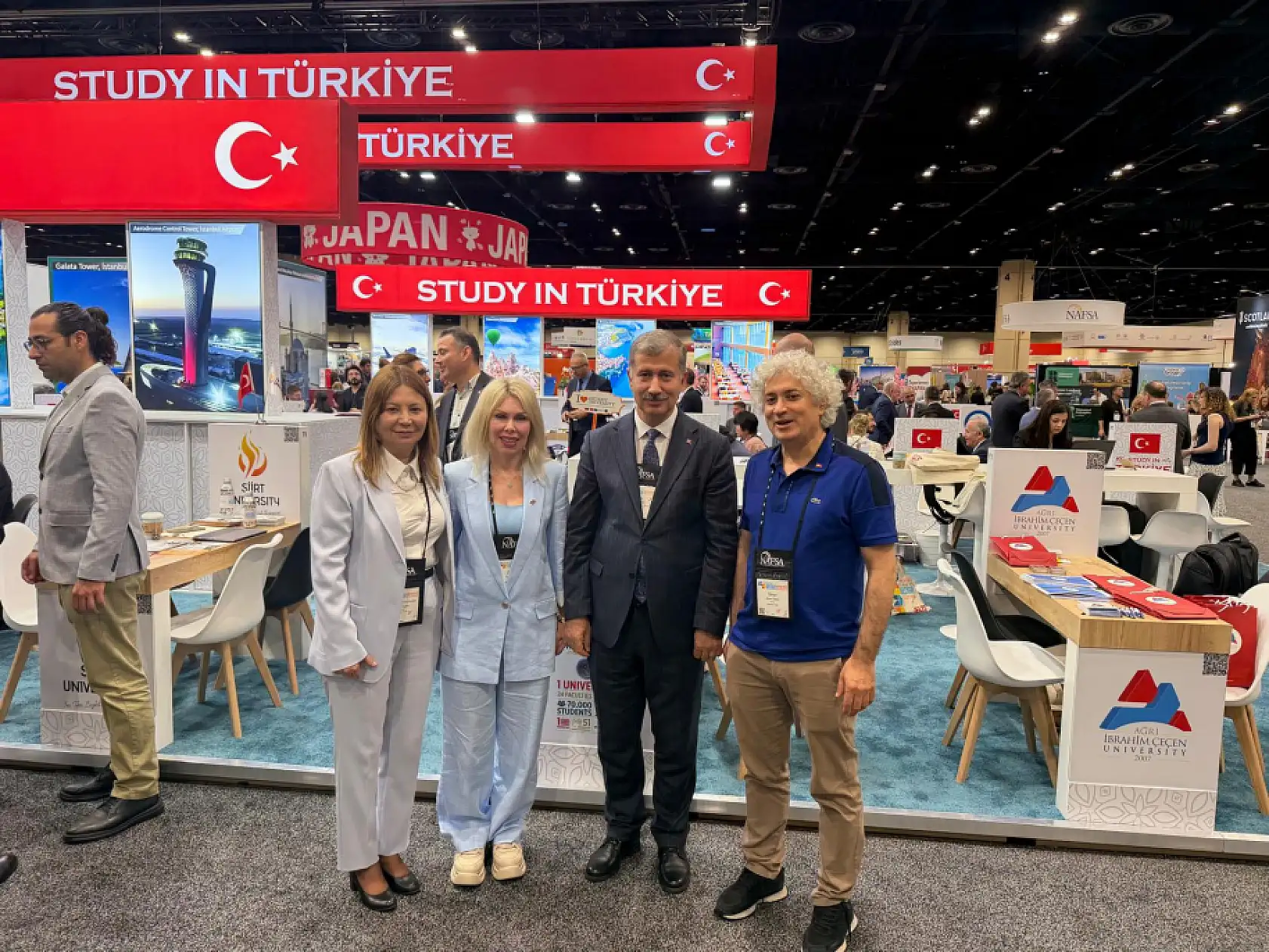 AİÇÜ, NAFSA 2026'da küresel iş birliklerine imza attı
