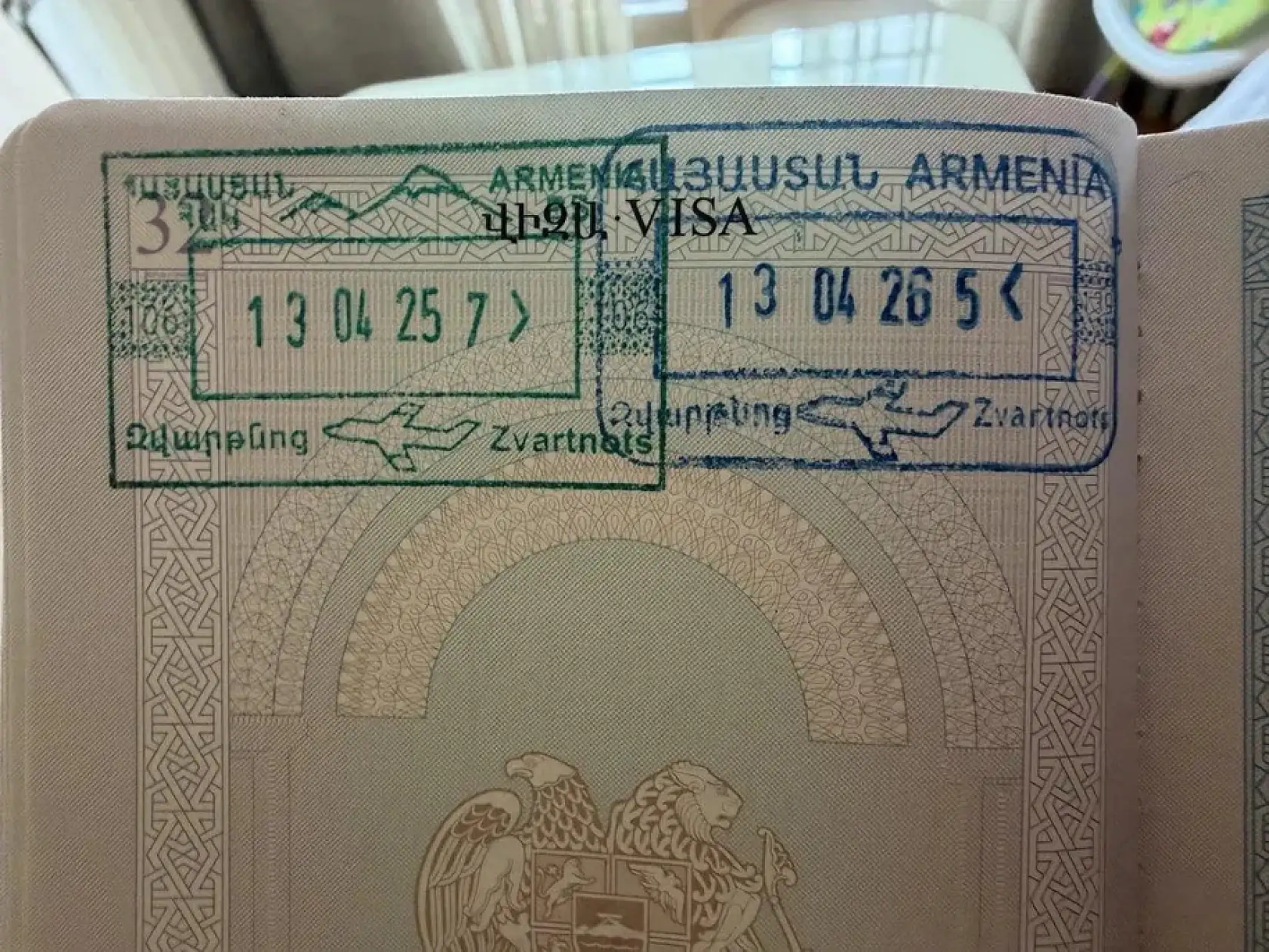 Ermenistan'ın yeni pasaportlarında Ağrı Dağına yer verilmedi