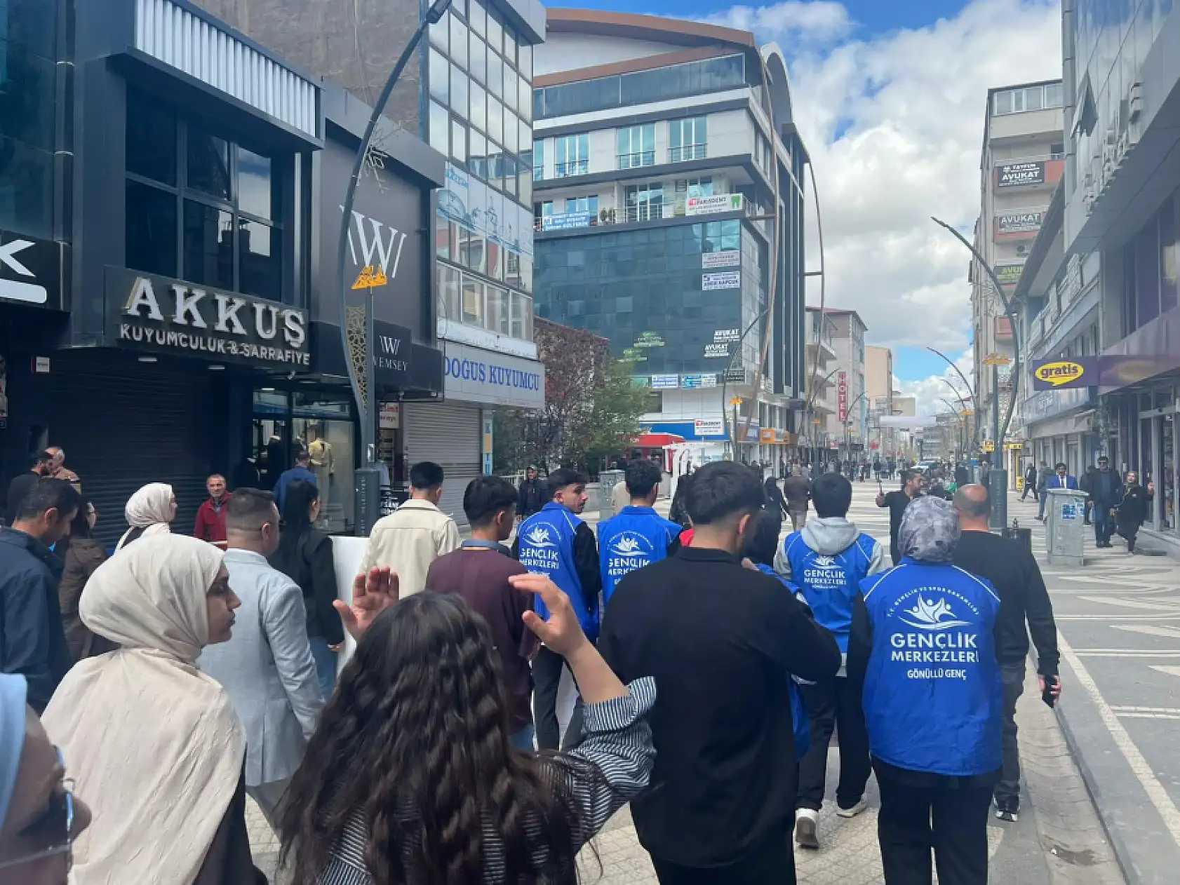 Sağlıklı yaşam için Doğubayazıt'ta adım attılar