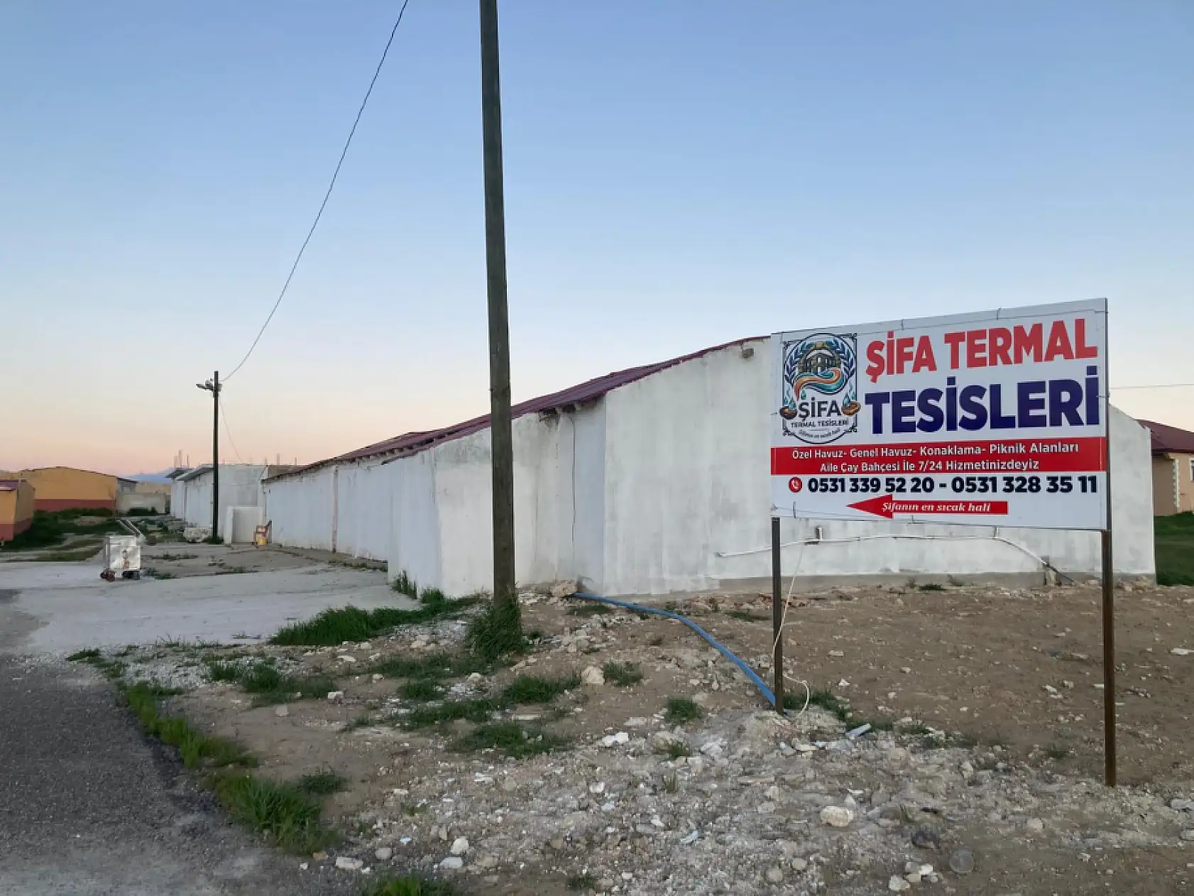 Şifalı suların adresi Diyadin Kaplıcaları'nda bayram yoğunluğu