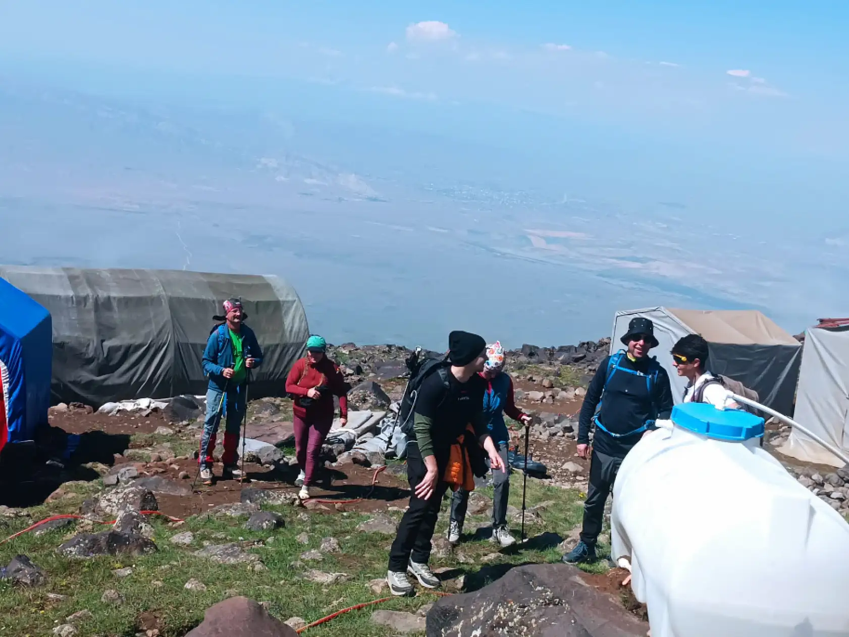 Ağrı Dağı, dünyanın dört bir yanından dağcıları ağırlıyor