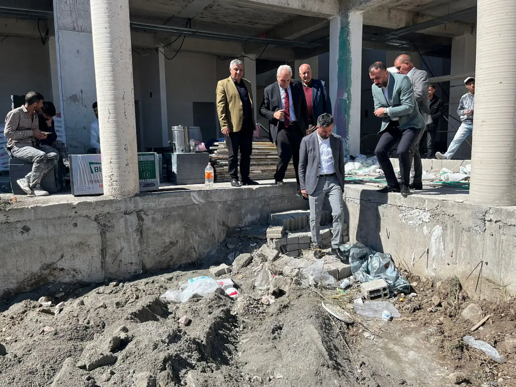 Eleşkirt'te otogar inşaatında sona gelindi