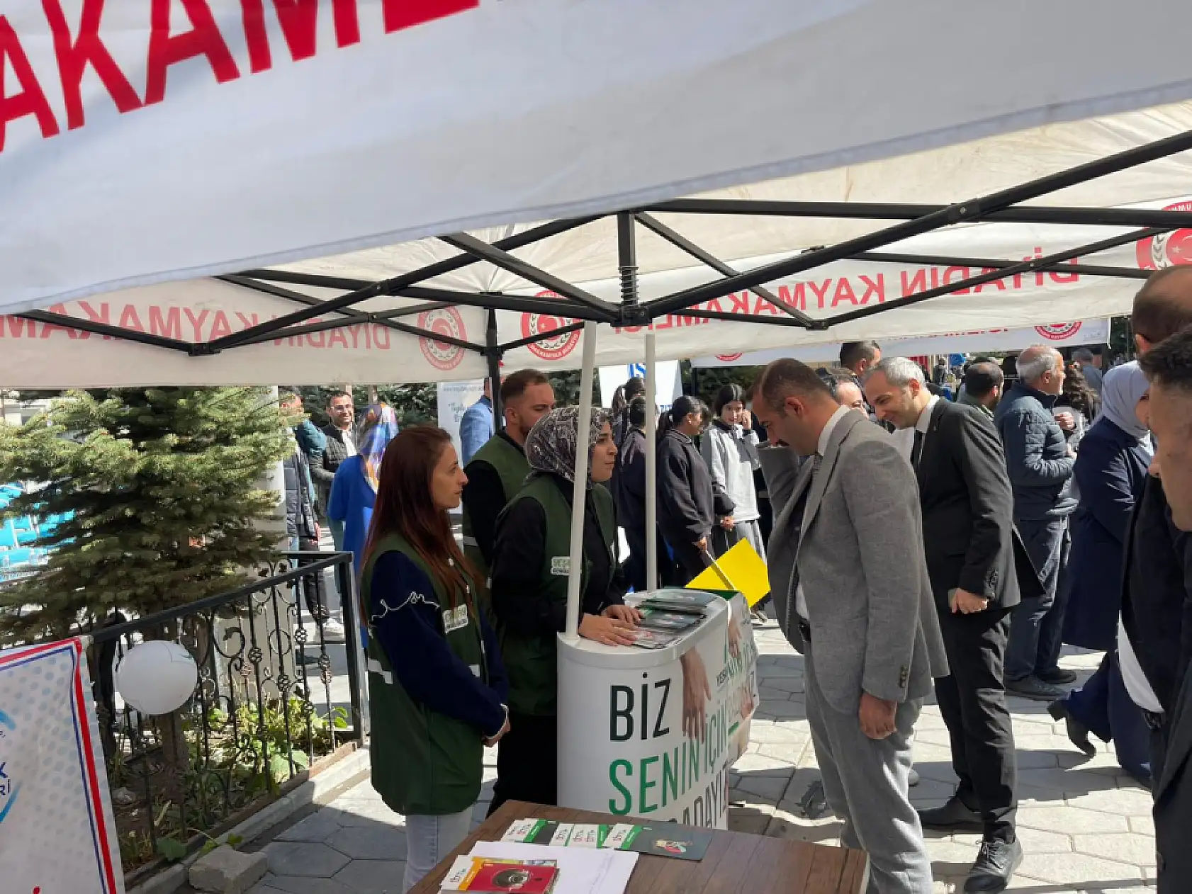 Diyadin'de kamu kurumları ve STK'lardan bağımlılıkla mücadele mesajı