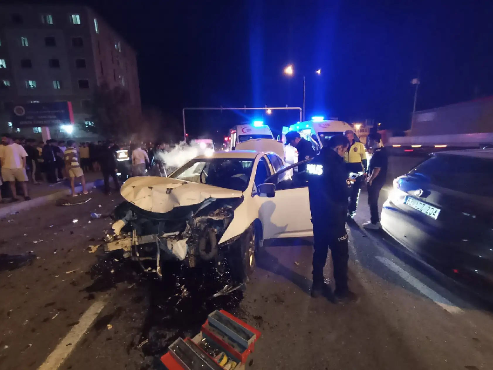 Ağrı'da kontrol kaybı kazaya neden oldu