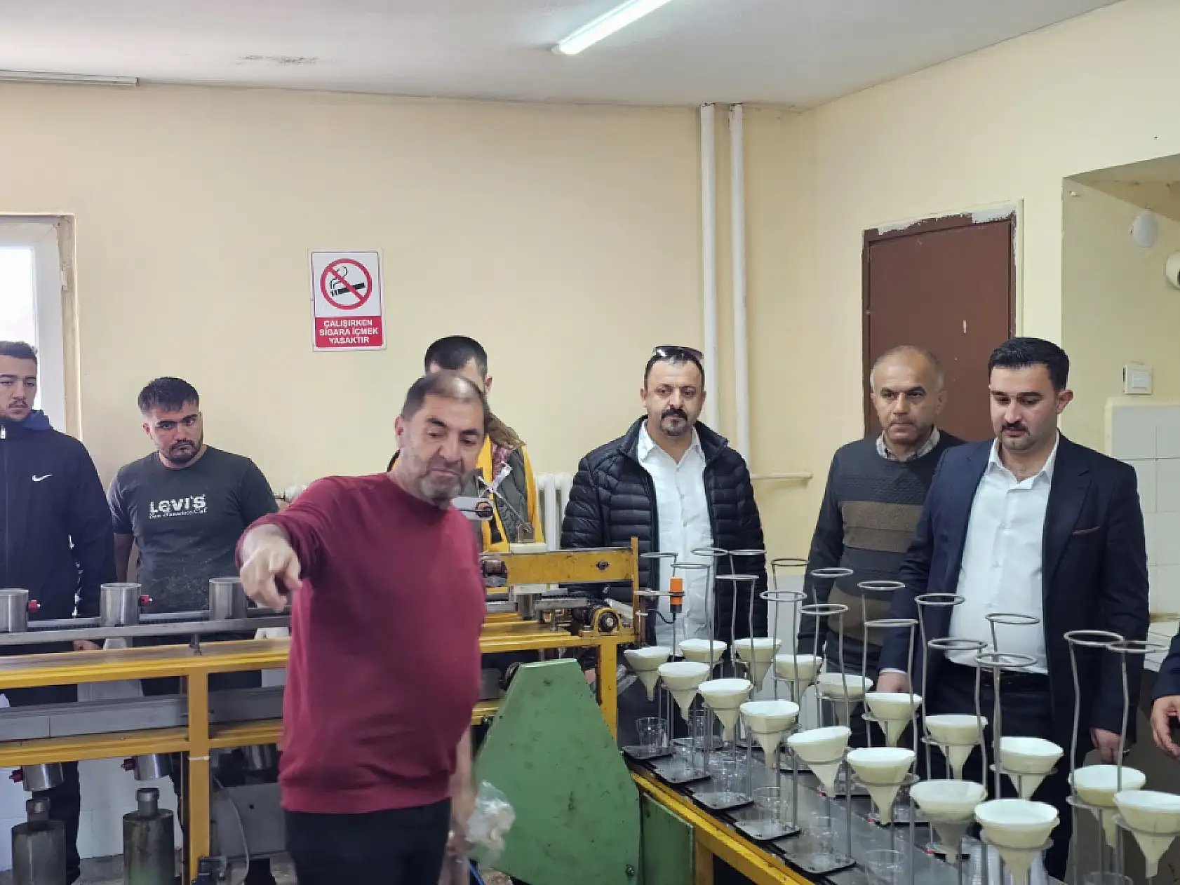 Ağrı Ticaret Borsası heyeti, Şeker Fabrikası emekçileriyle buluştu