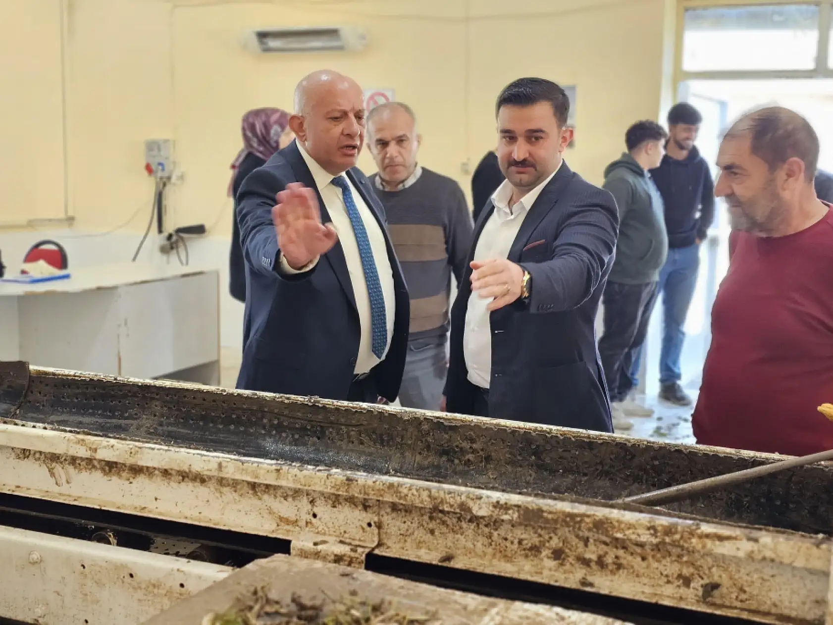 Ağrı Ticaret Borsası heyeti, Şeker Fabrikası emekçileriyle buluştu