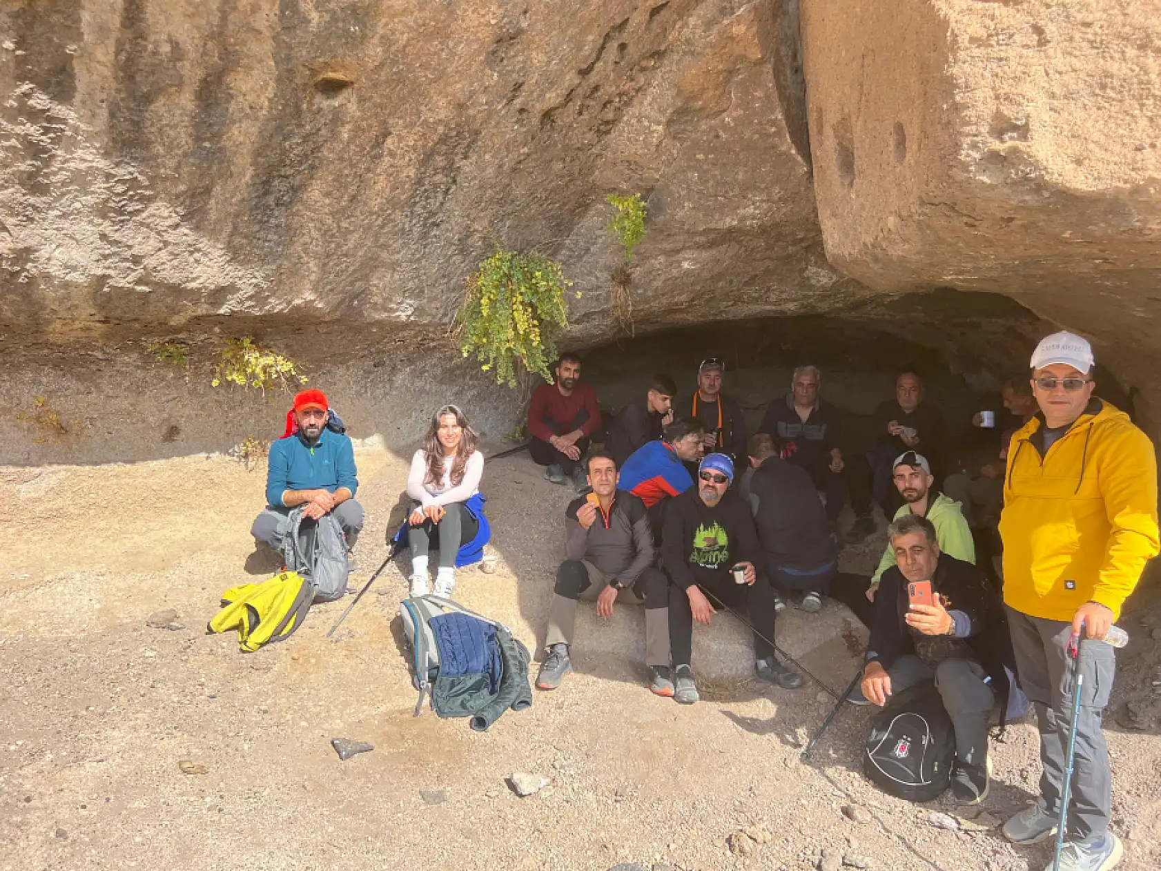 Bazid dağcıları Meya Mağaraları'nda tarihle buluştu
