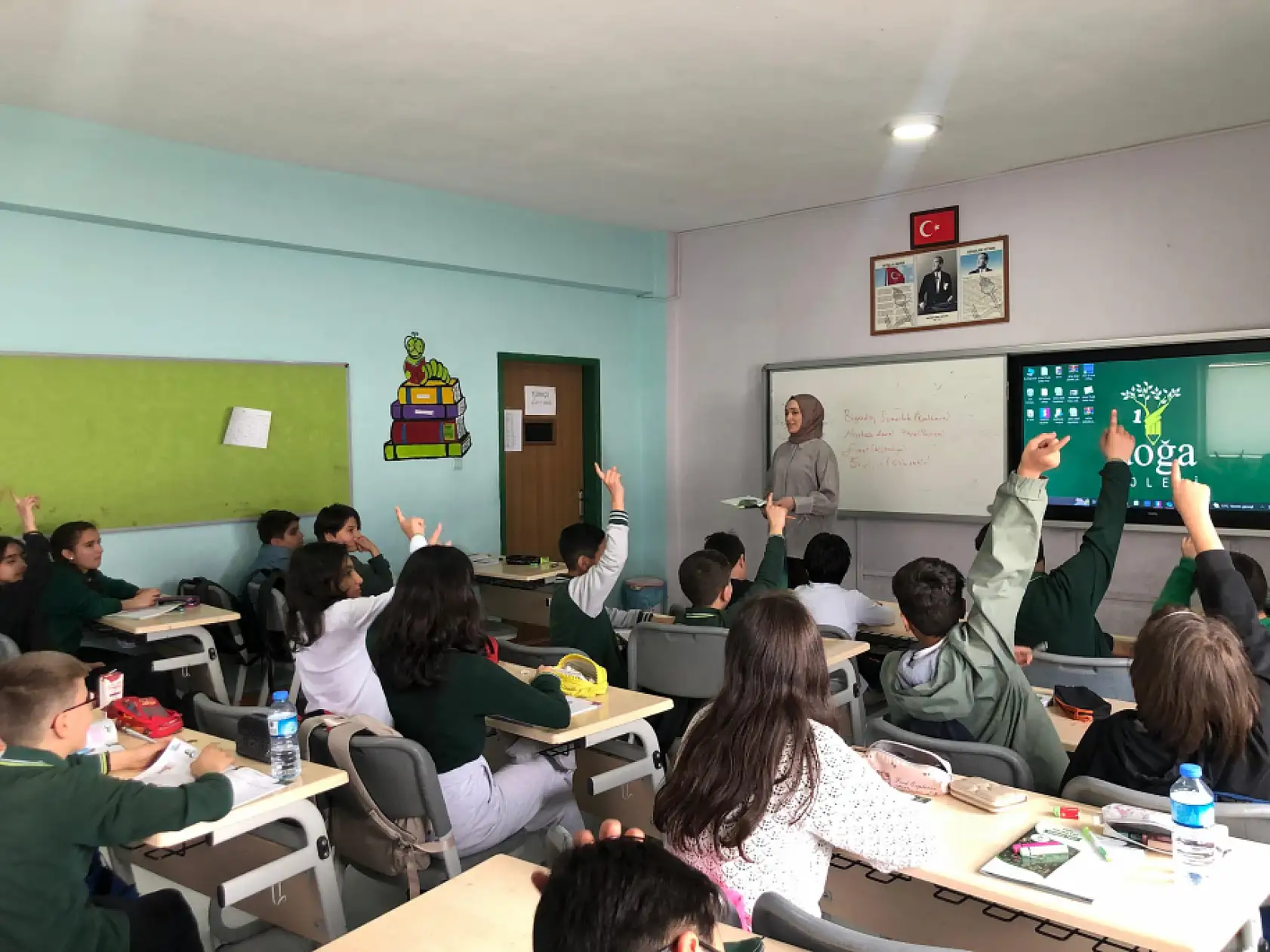 Ağrı Doğa Koleji'nde tatil sonrası ilk gün coşkuyla başladı!