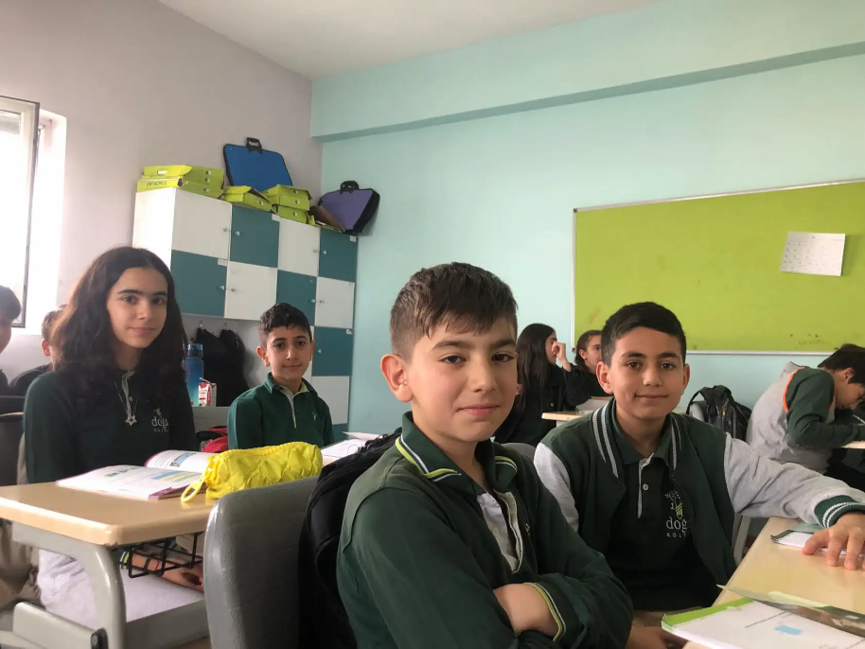 Ağrı Doğa Koleji'nde tatil sonrası ilk gün coşkuyla başladı!