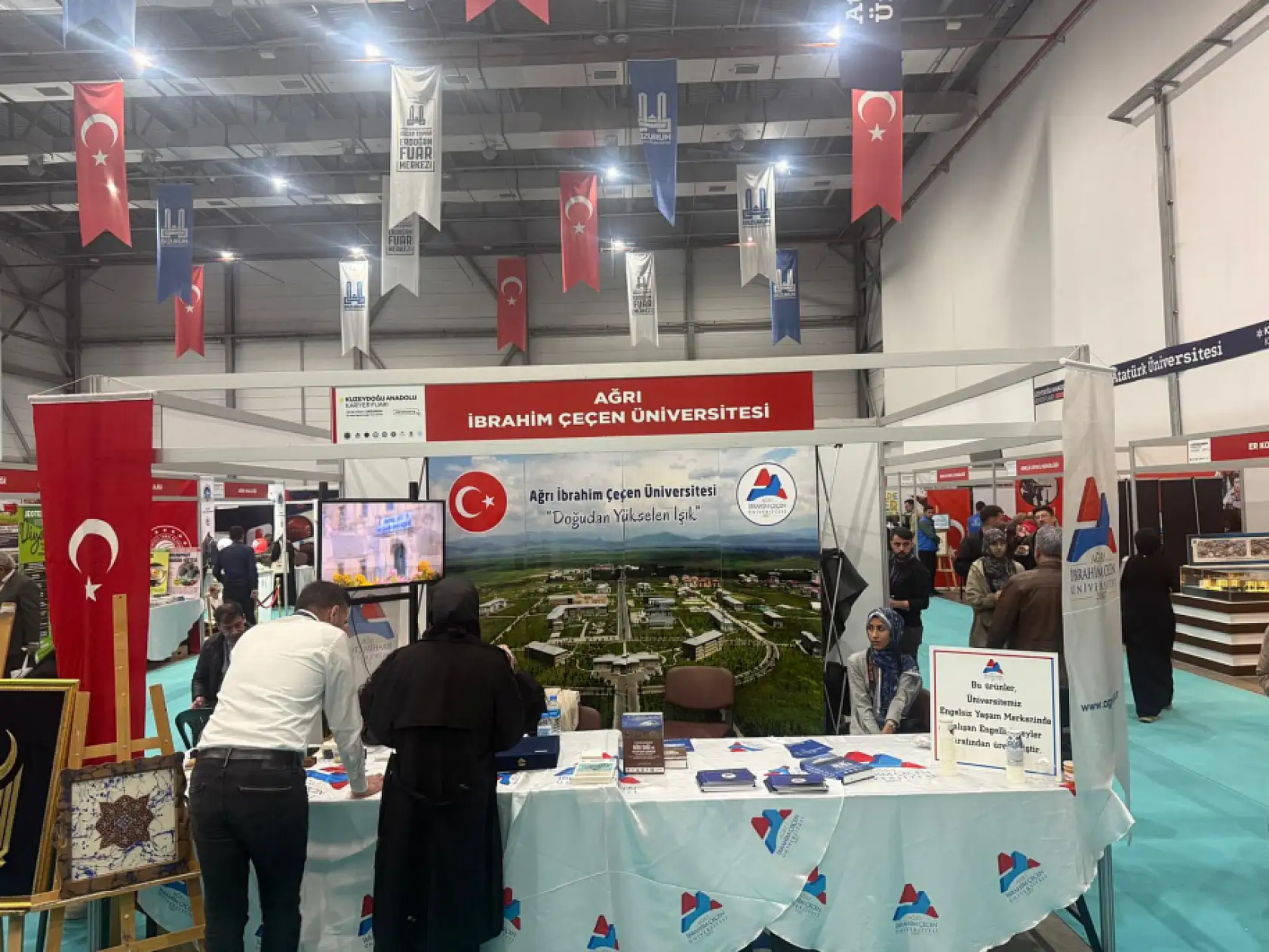 KUDAKAF'25'te Ağrı Valiliği stantları ve Doğubayazıt aşuresi ilgi odağı oldu