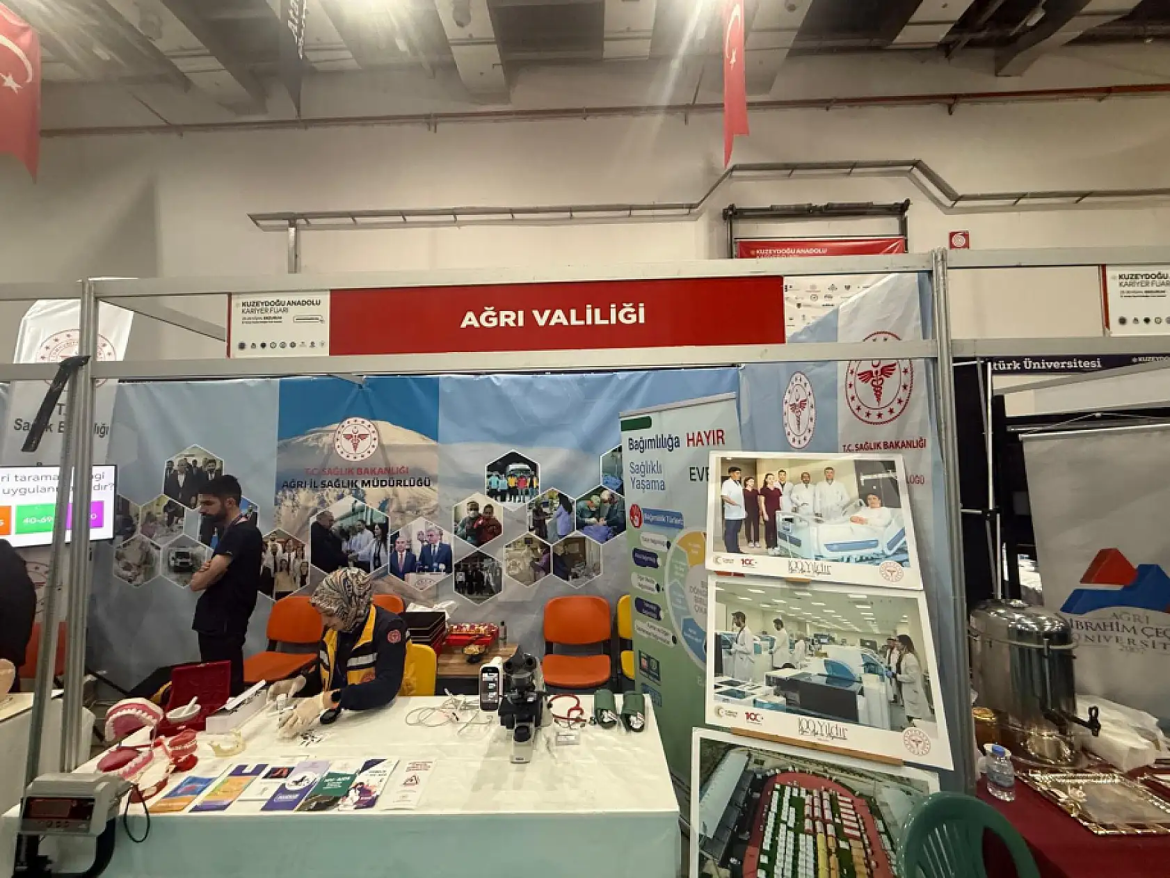 KUDAKAF'25'te Ağrı Valiliği stantları ve Doğubayazıt aşuresi ilgi odağı oldu