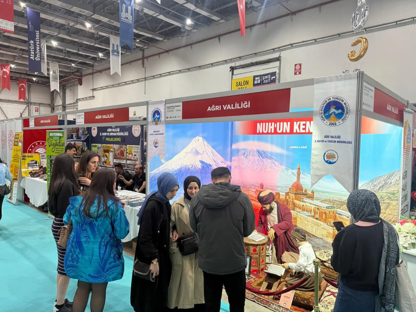 Erzurum'da Ağrı rüzgarı esti tarih, kültür ve turizm buluştu