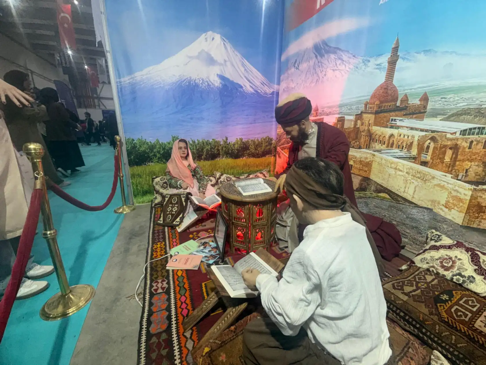 Erzurum'da Ağrı rüzgarı esti tarih, kültür ve turizm buluştu