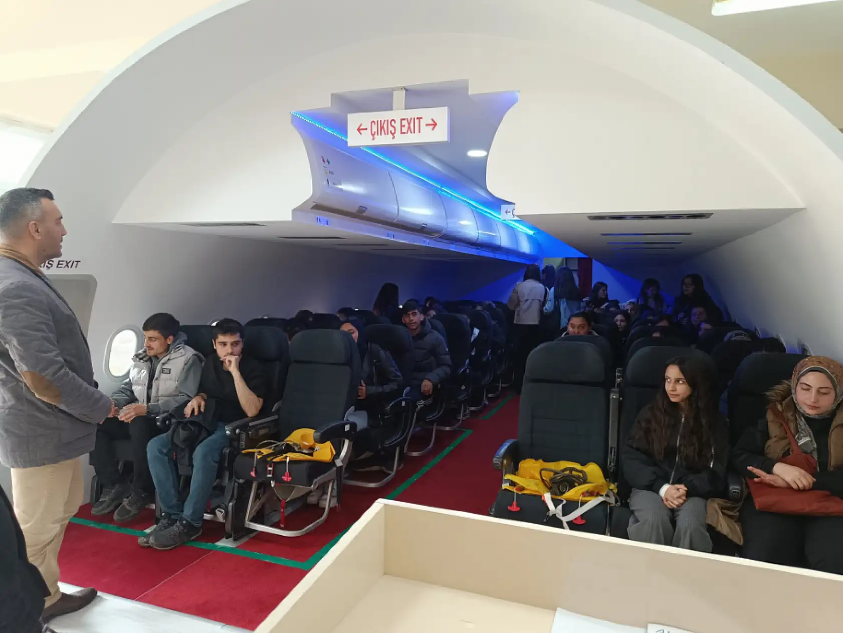 Şemsi Türkmen öğrencilerine üniversite tecrübesi yerinde yaşatıldı