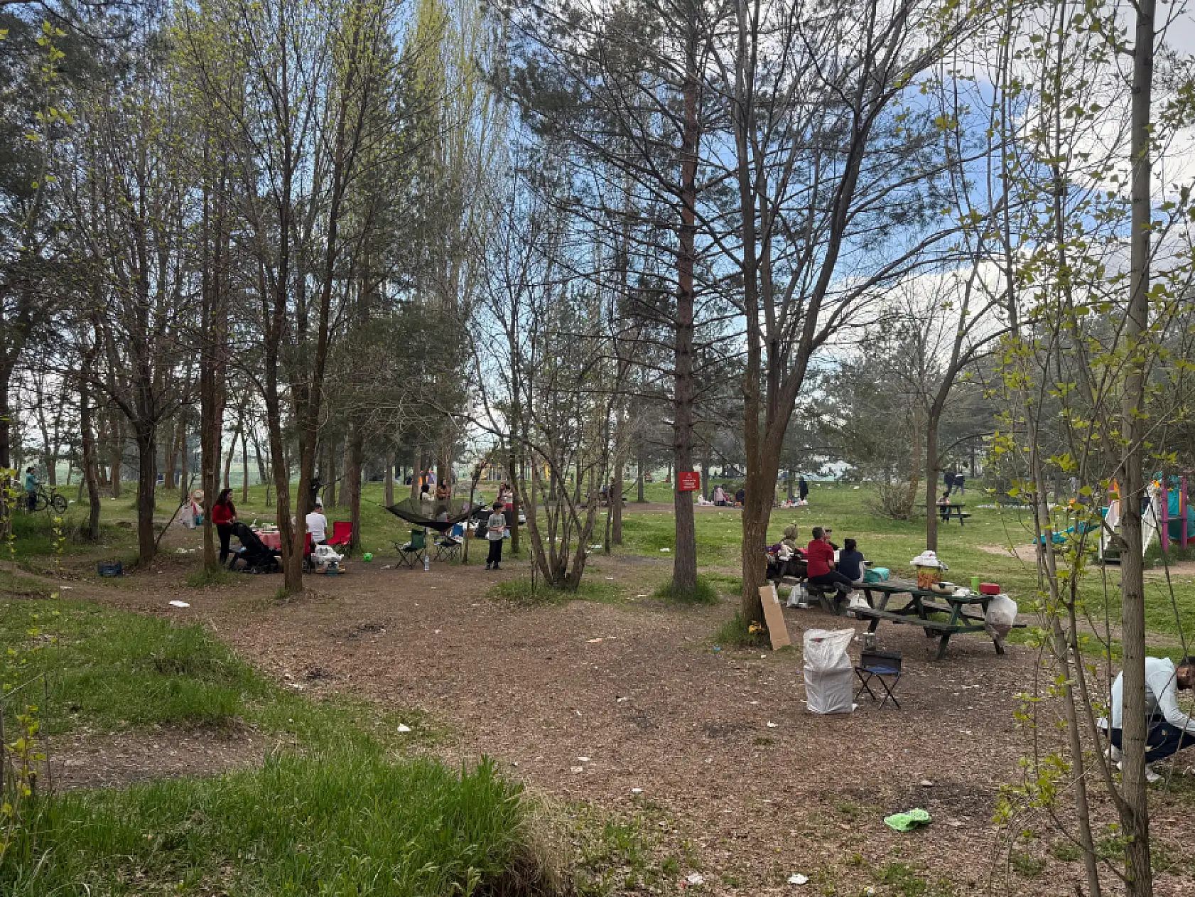 Ağrılılar baharın gelişiyle piknik alanlarına yöneldi