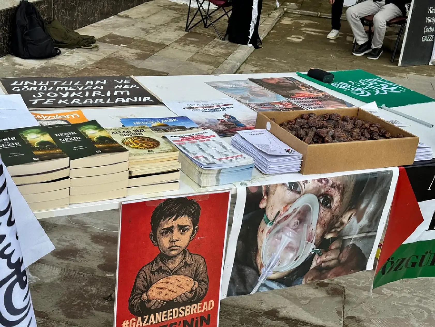 Filistin'in sesi Ağrı'dan yükseldi üniversite gençliği Filistin'i unutmadı!