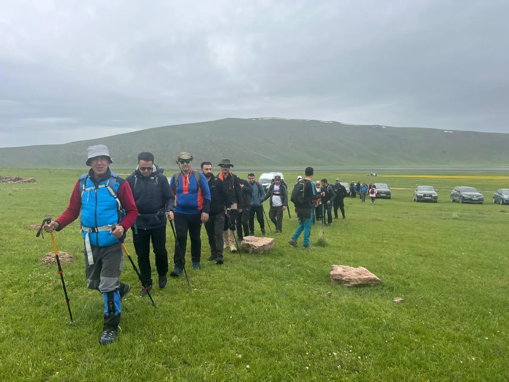Bazid dağcılık grubu bu kez Meydan Yaylası'nı adımladı