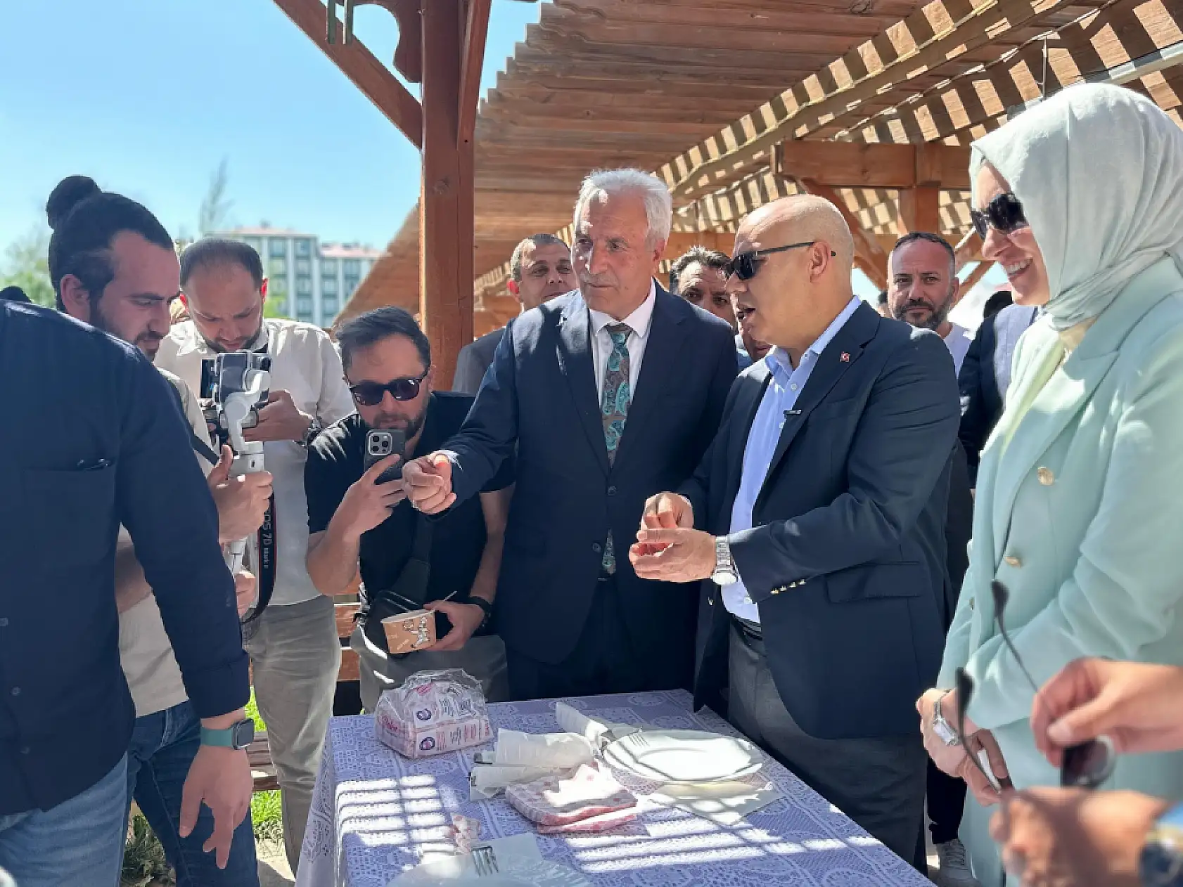 Eleşkirt standı Türk mutfağı haftasında ilgi odağı oldu