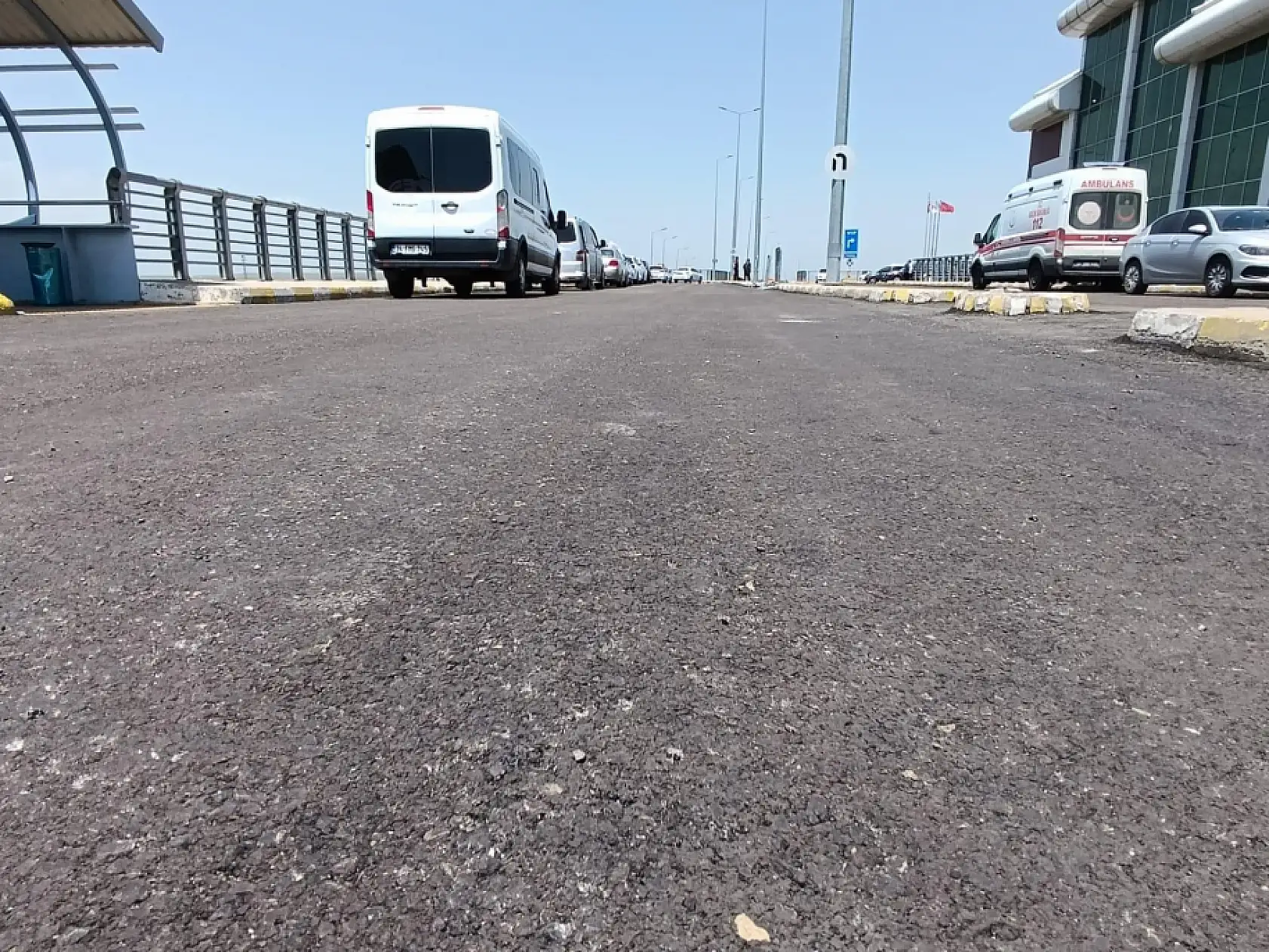 Ağrı Ahmed-i Hani Havalimanı'nda asfalt yenileme çalışması tamamlandı