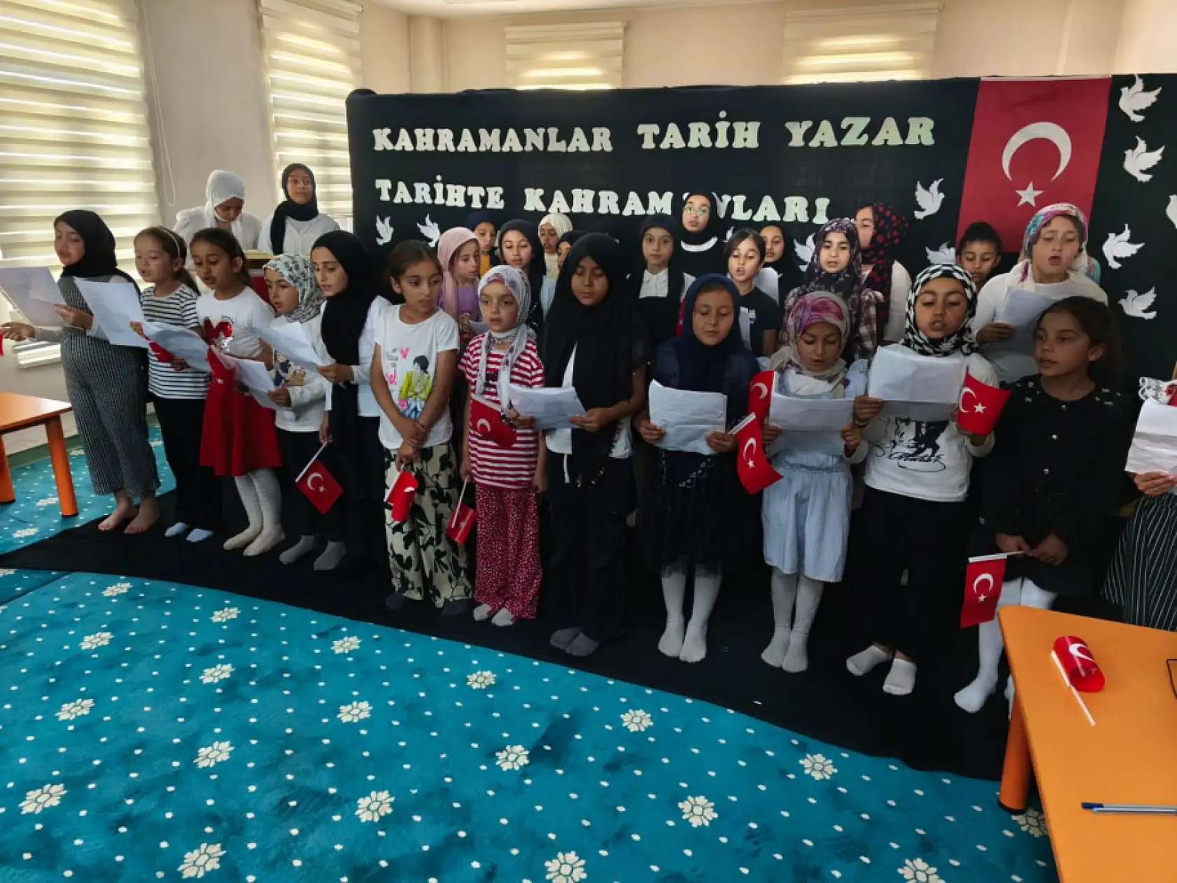 Doğubayazıt'ta 15 Temmuz'un izleri aile destek merkezlerinde canlandı