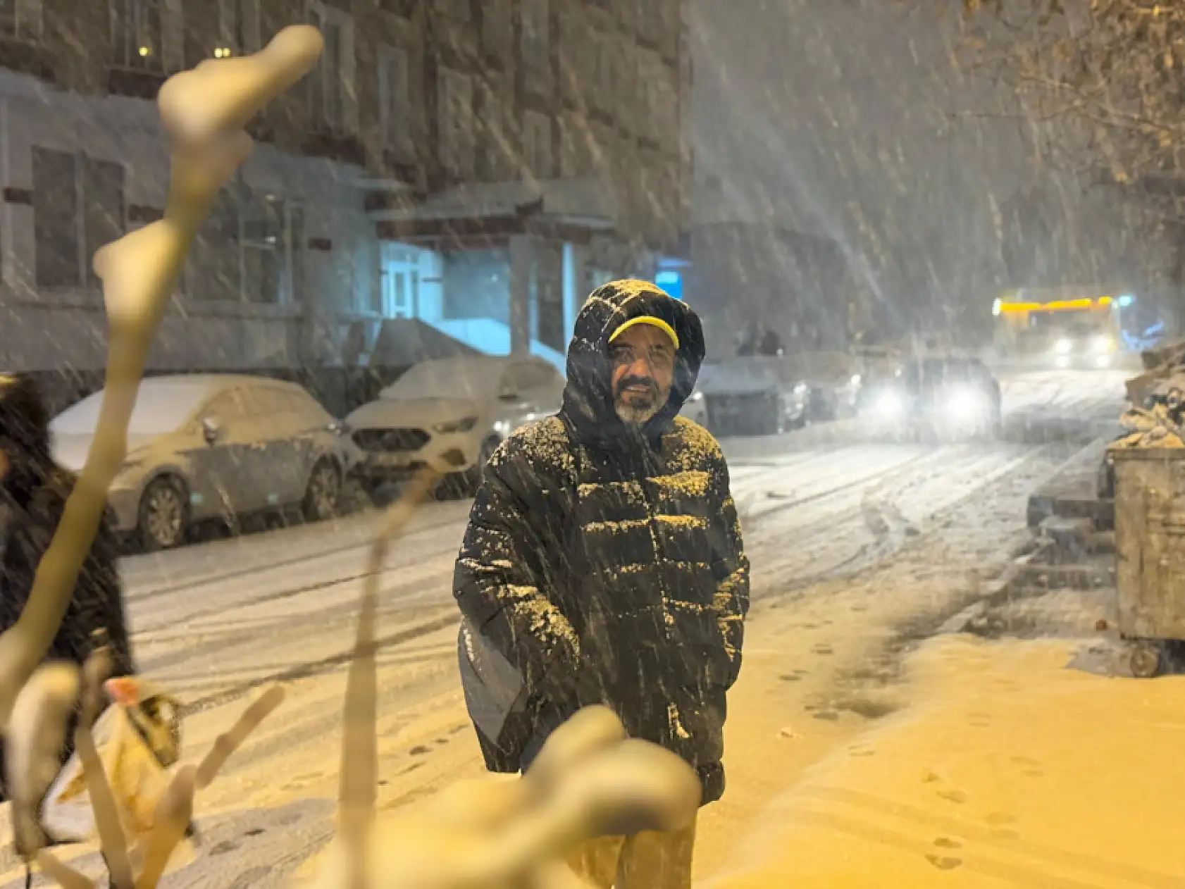 Kar yağışı Ağrı'yı etkisi altına aldı