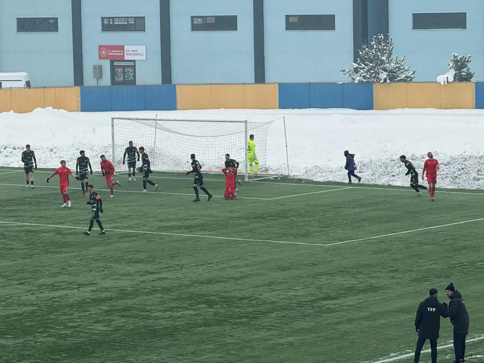 Ağrı Spor'dan evinde yedi gollük gövde gösterisi!