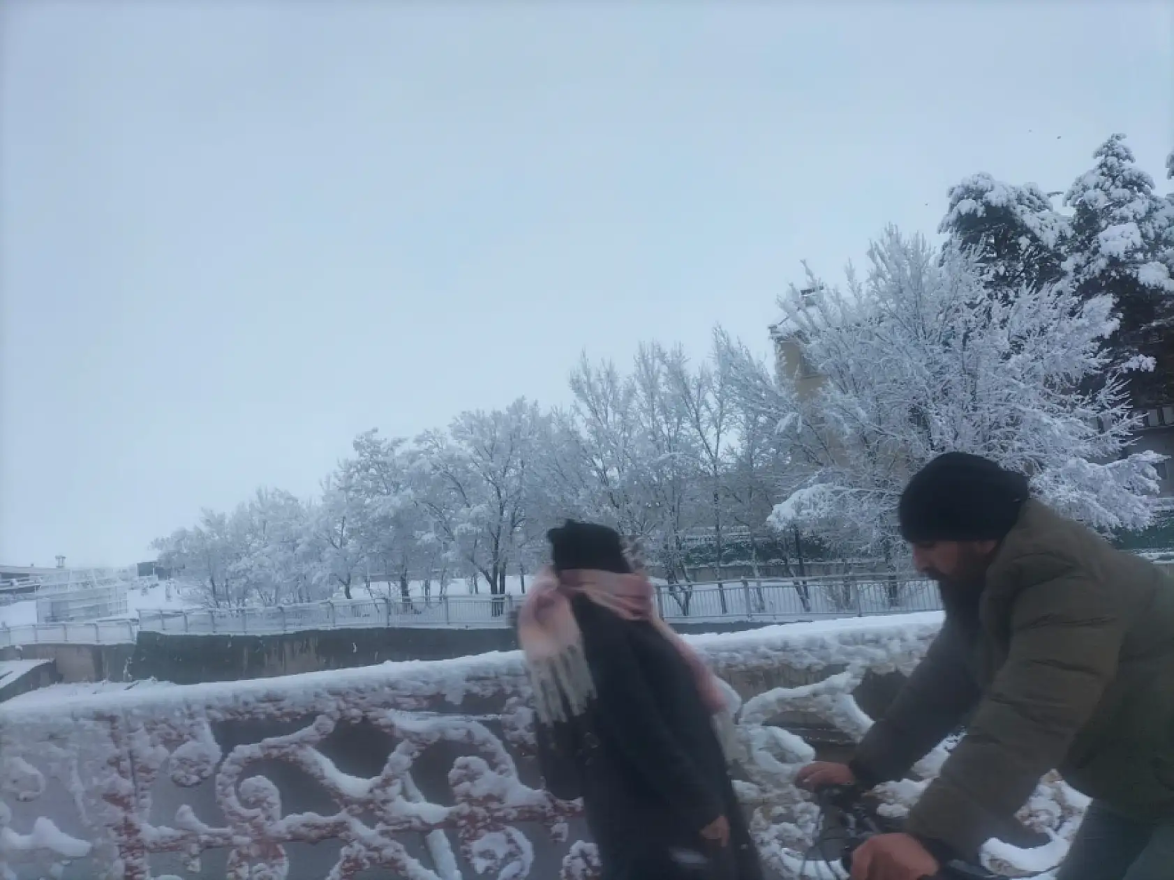 Ağrı'da bahar havası yerini yeniden kara bıraktı
