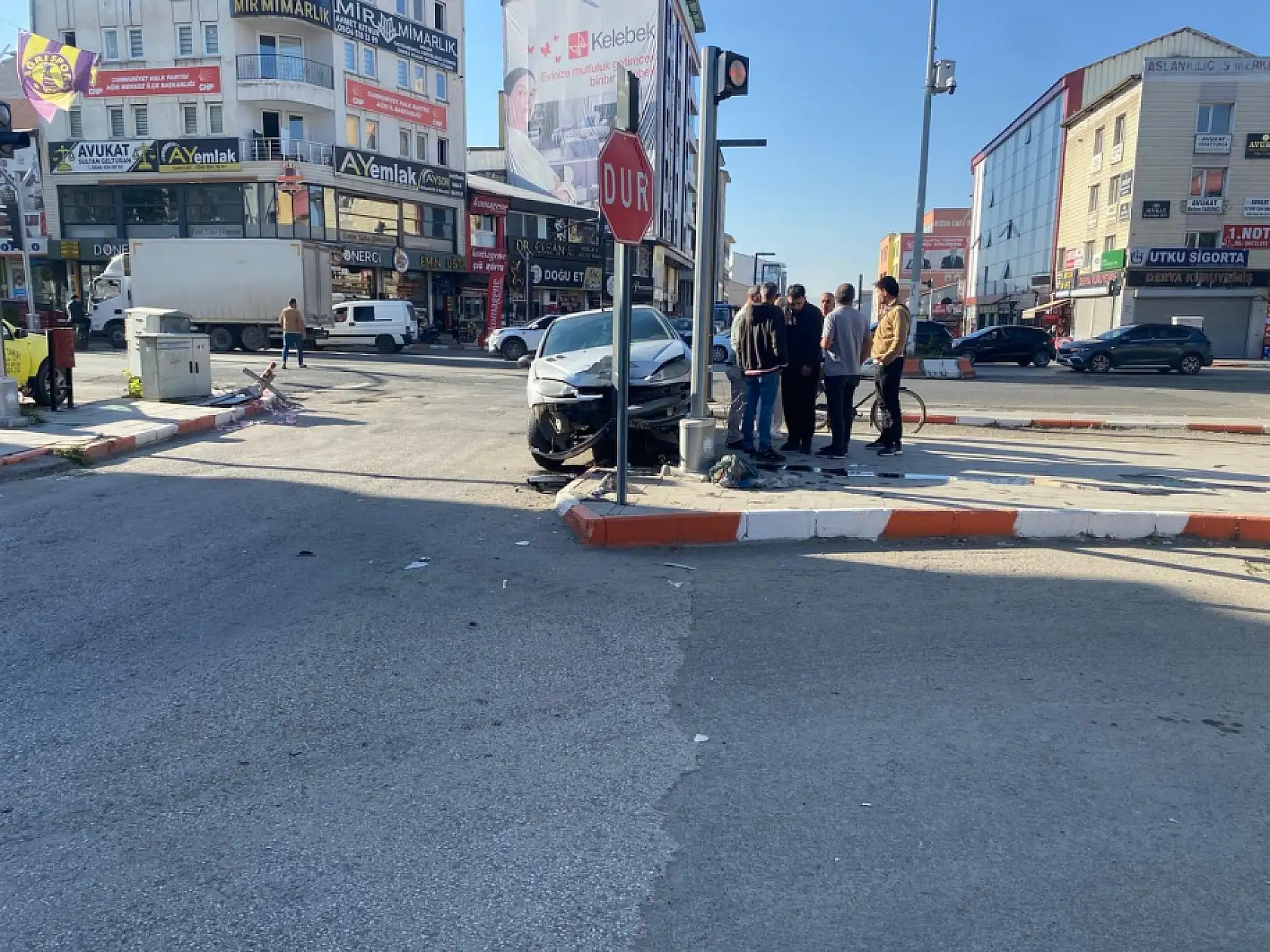 Ağrı Dörtyol'da saniyeler içinde her şey değişti!