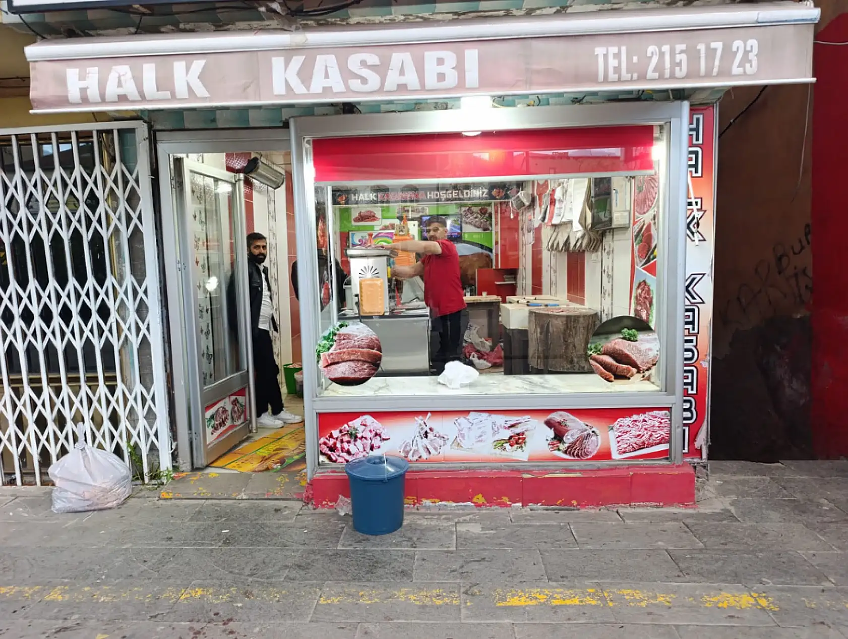 Ağrı'da kasaplarda bayram mesaisi: Bu kez sıra kıyma çekiminde