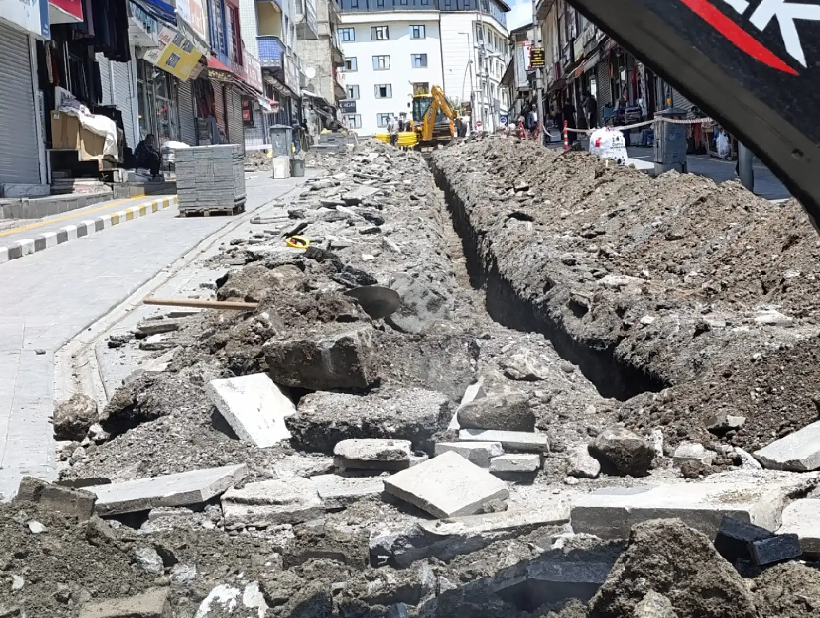 Eski Van Caddesi şantiyeye döndü