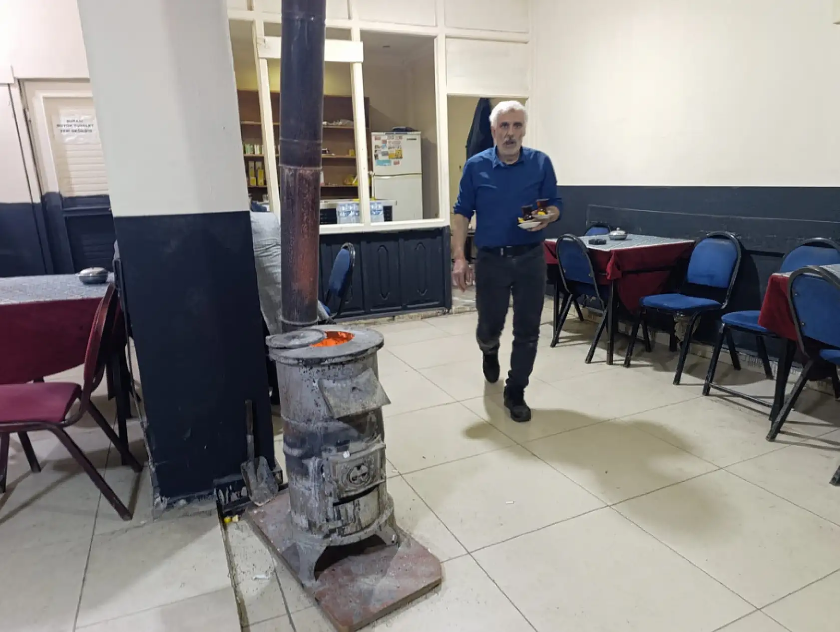 Ağrı'da haziran sonunda soba yeniden yandı