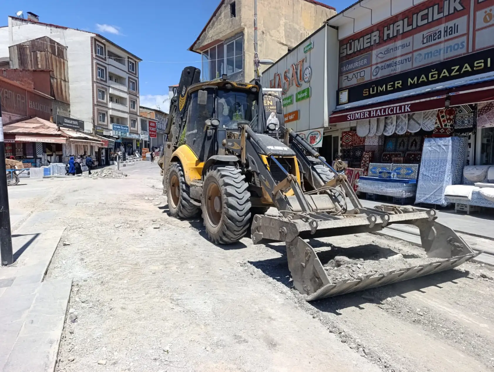 Ağrı'da bayram öncesi tartışma konusu olan doğalgaz çalışması tamamlandı