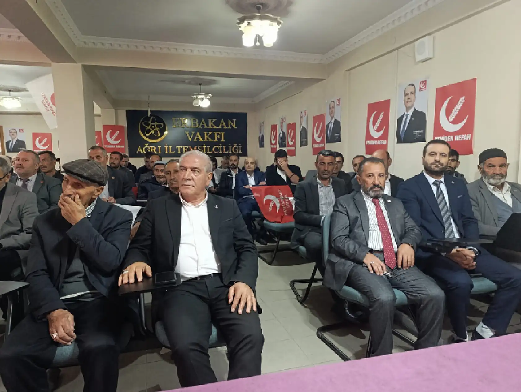Yeniden Refah Partisi Ağrı İl Başkanlığı 3. Olağan Kongresi gerçekleştirildi