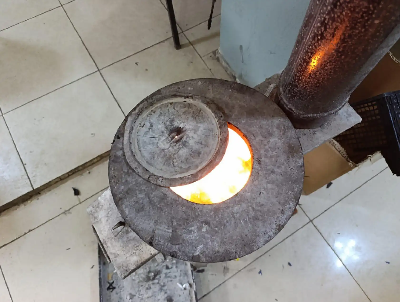 Ağrı'da sonbaharın gelişiyle bacalar tütmeye başladı