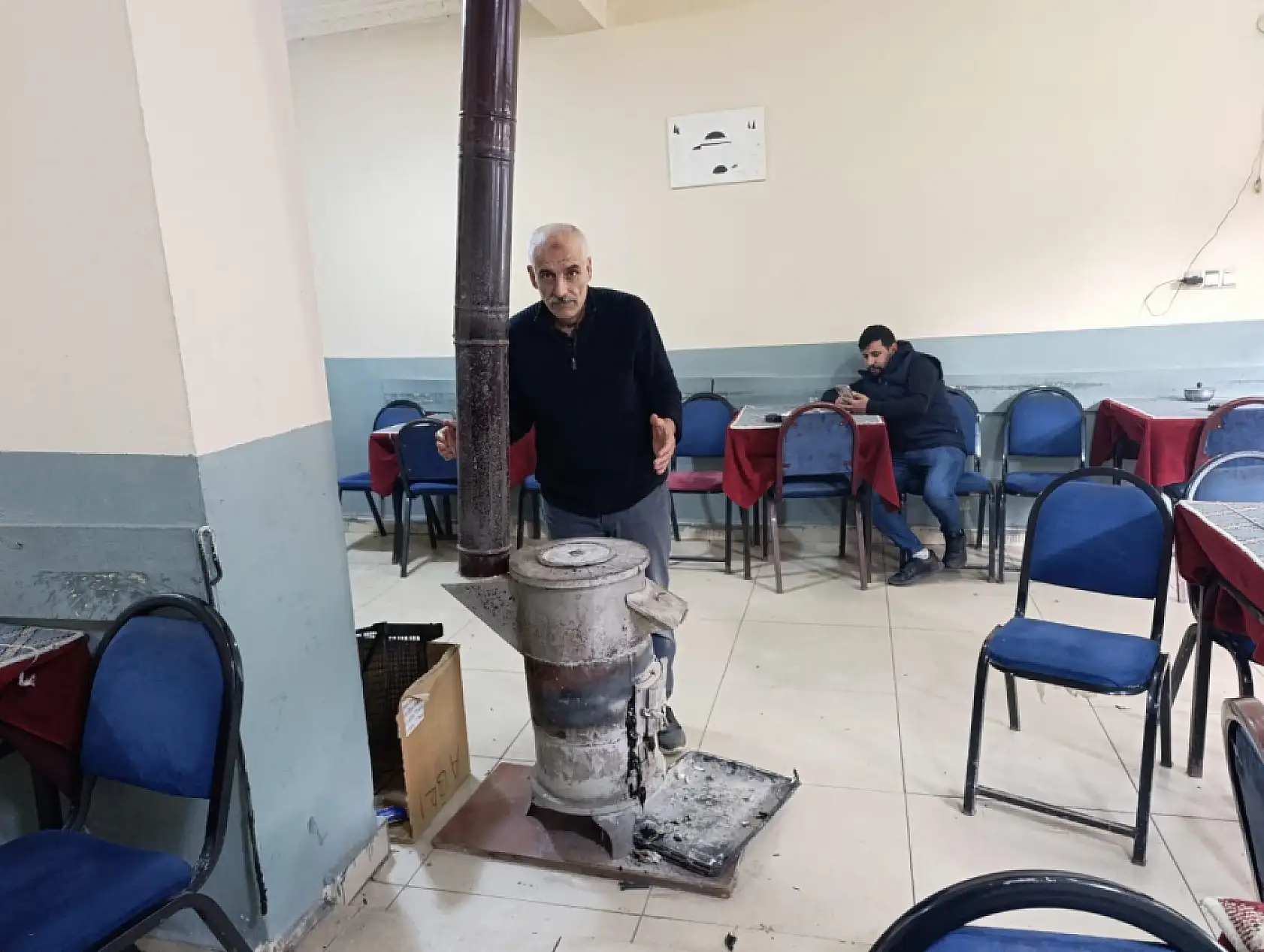 Ağrı'da sonbaharın gelişiyle bacalar tütmeye başladı