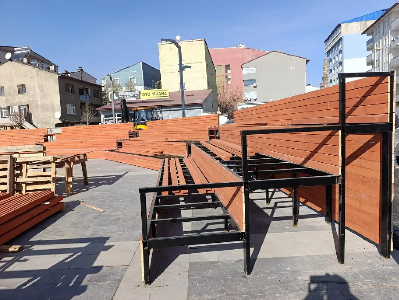 Ağrı'nın yeni buluşma noktası açılışa gün sayıyor